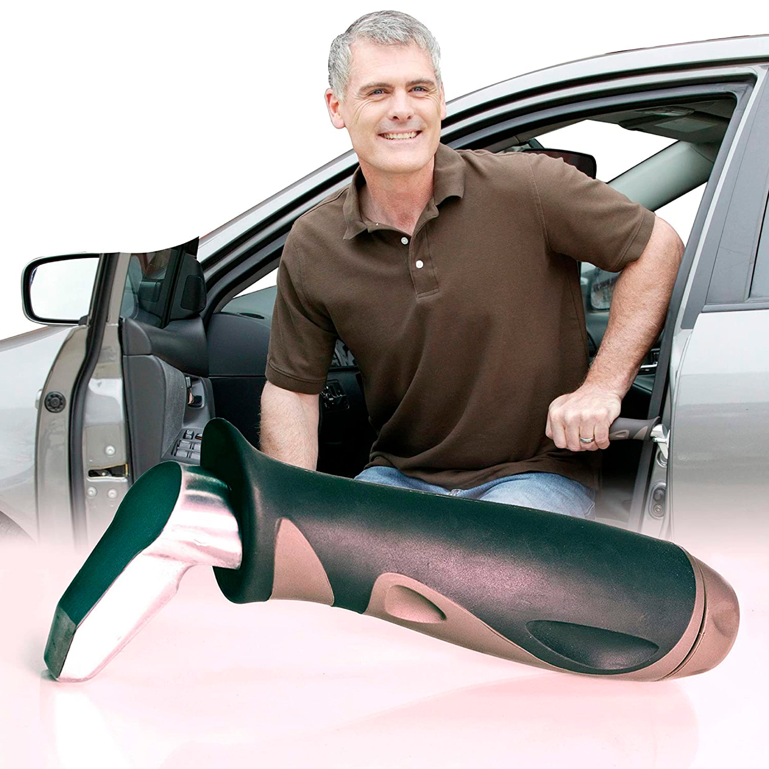 Asegure el mango del automóvil