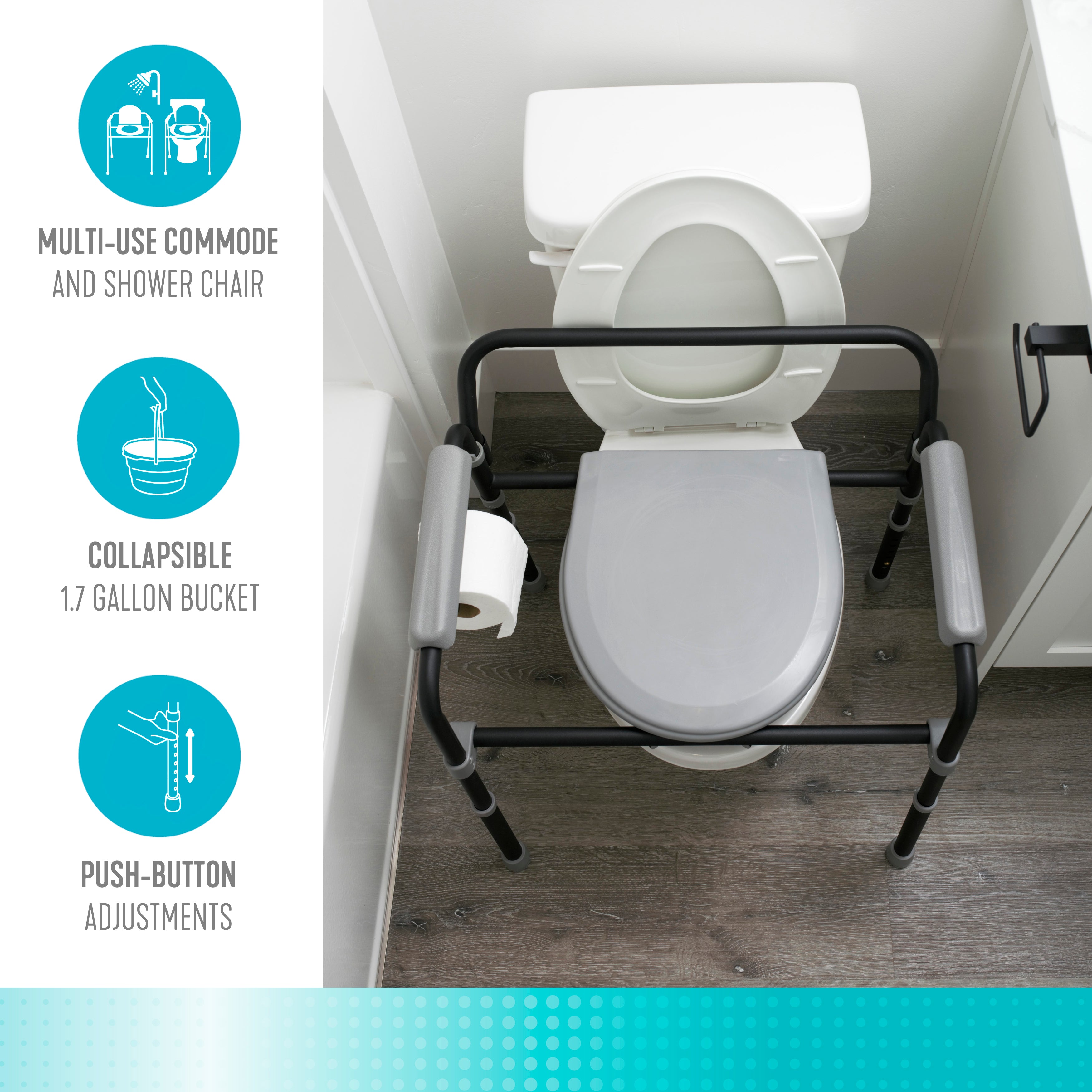 Universal Bedside Commode