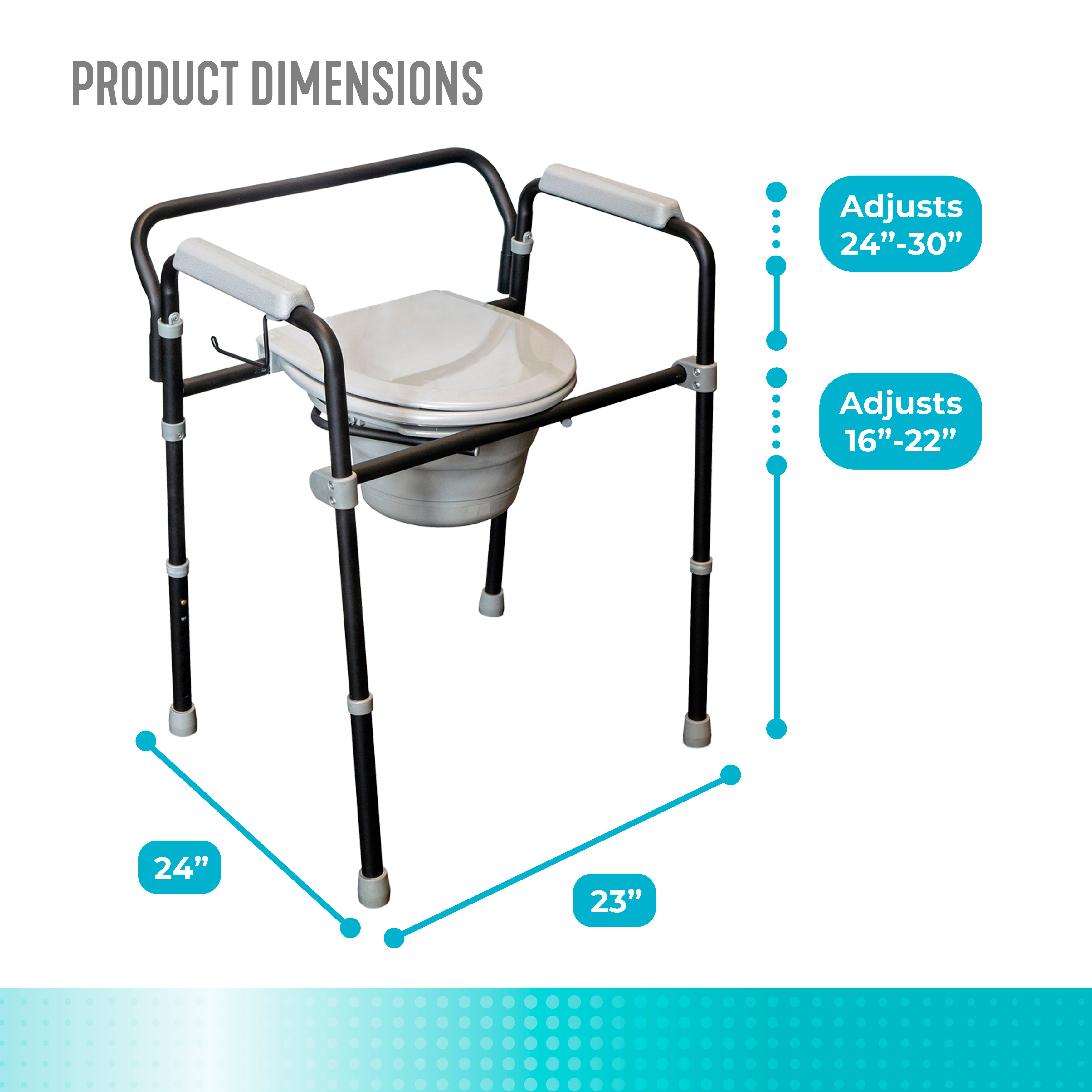 Universal Bedside Commode