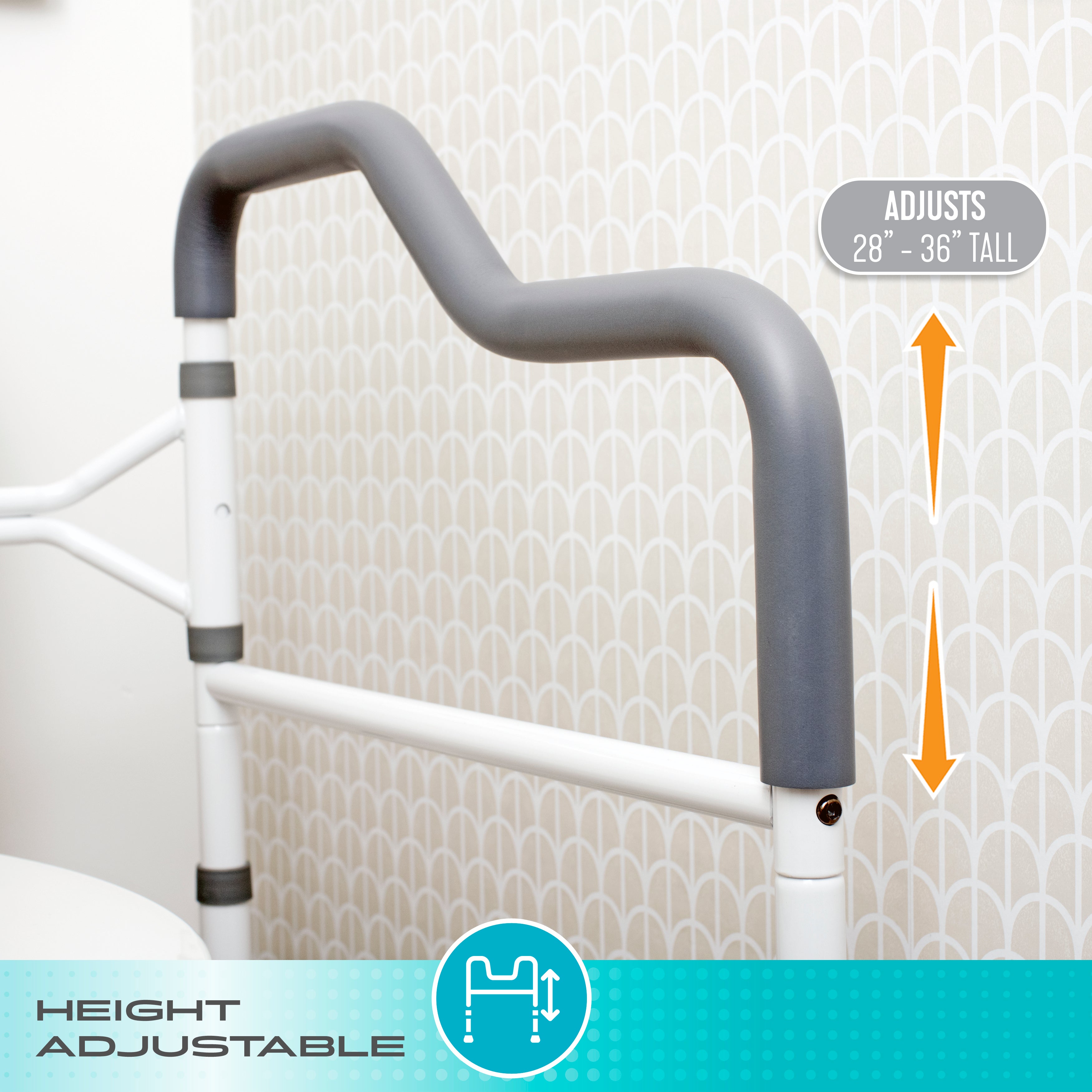 Wonder Toilet Safety Rails