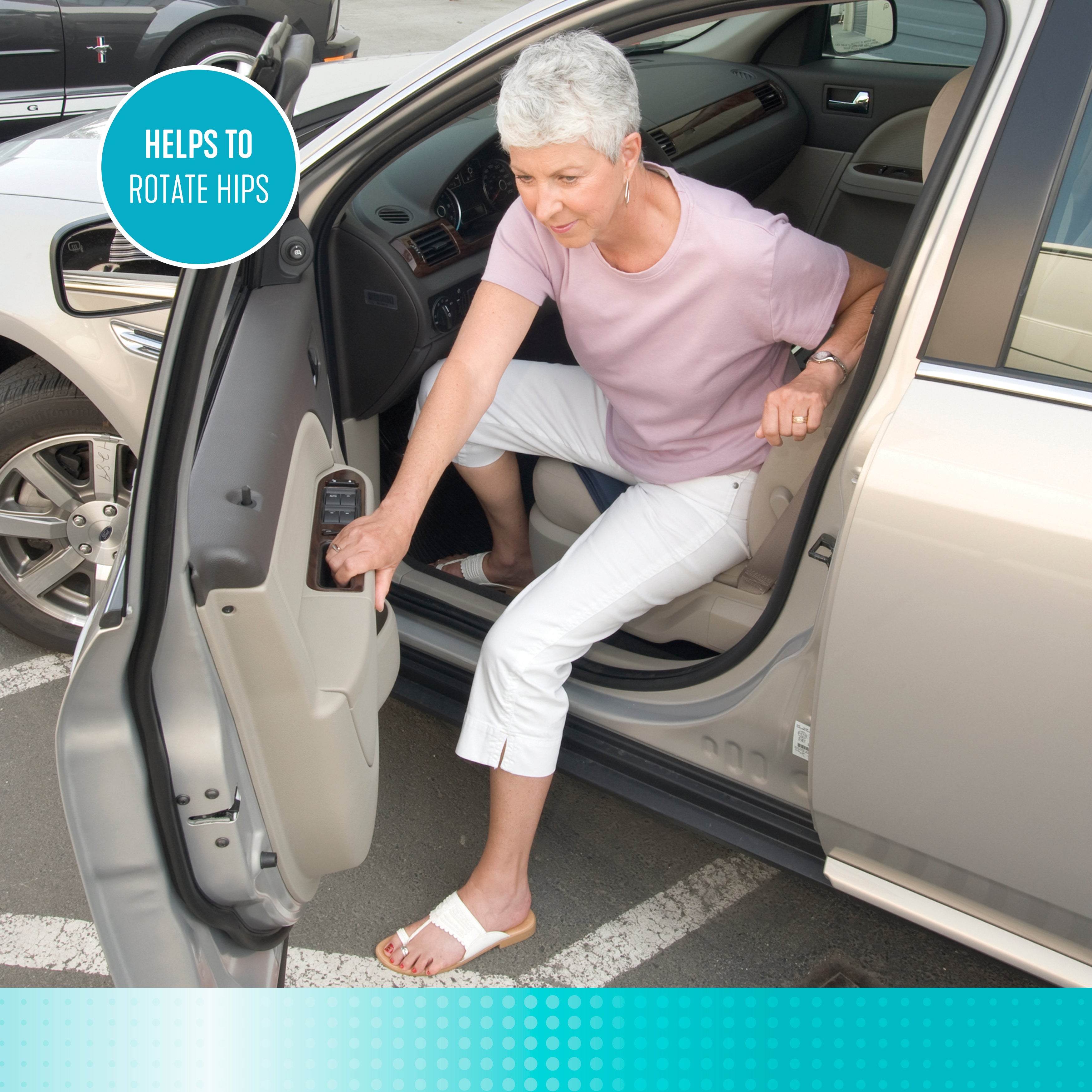 Auto Swivel Seat Cushion