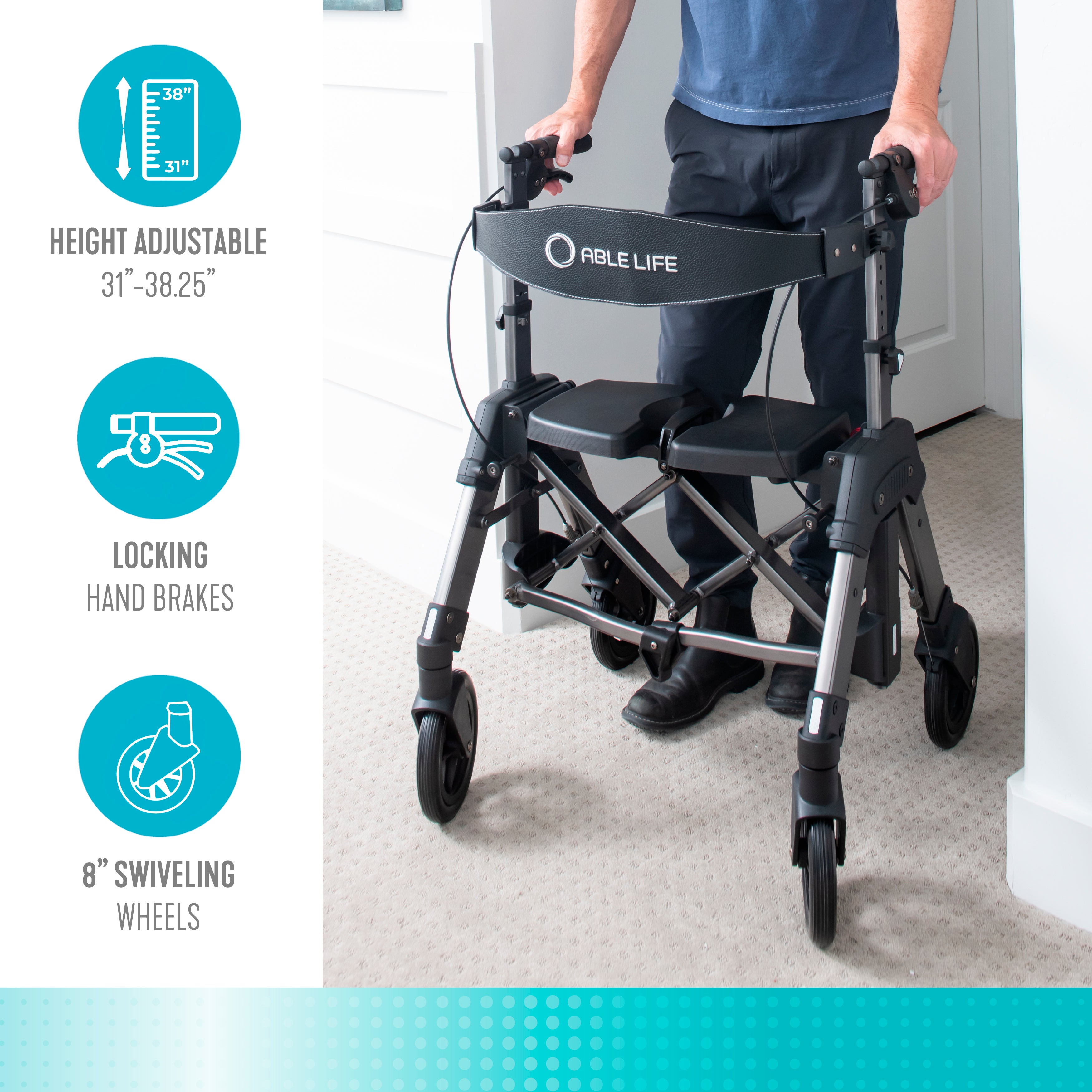 Space Saver Rollator HD