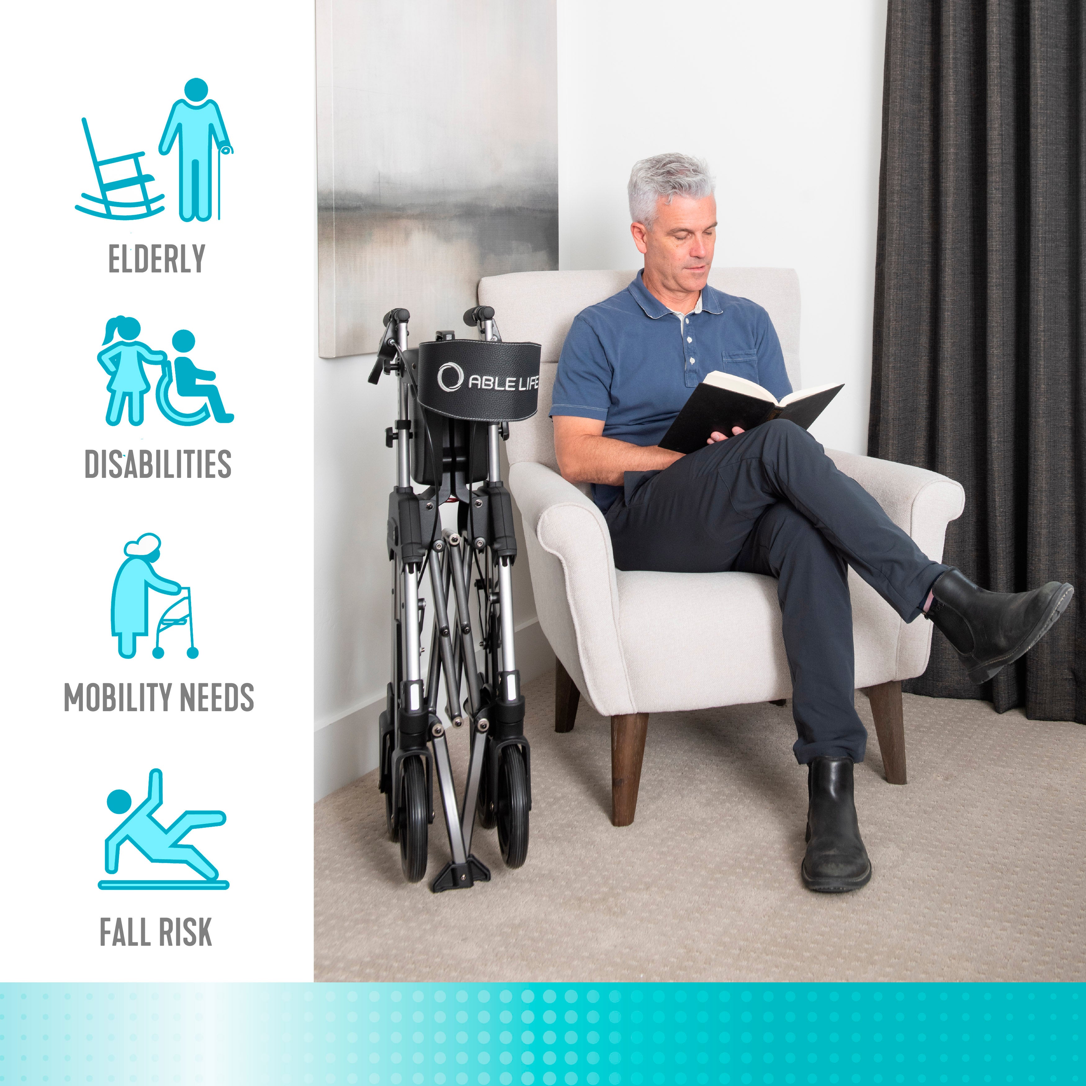 Space Saver Rollator HD