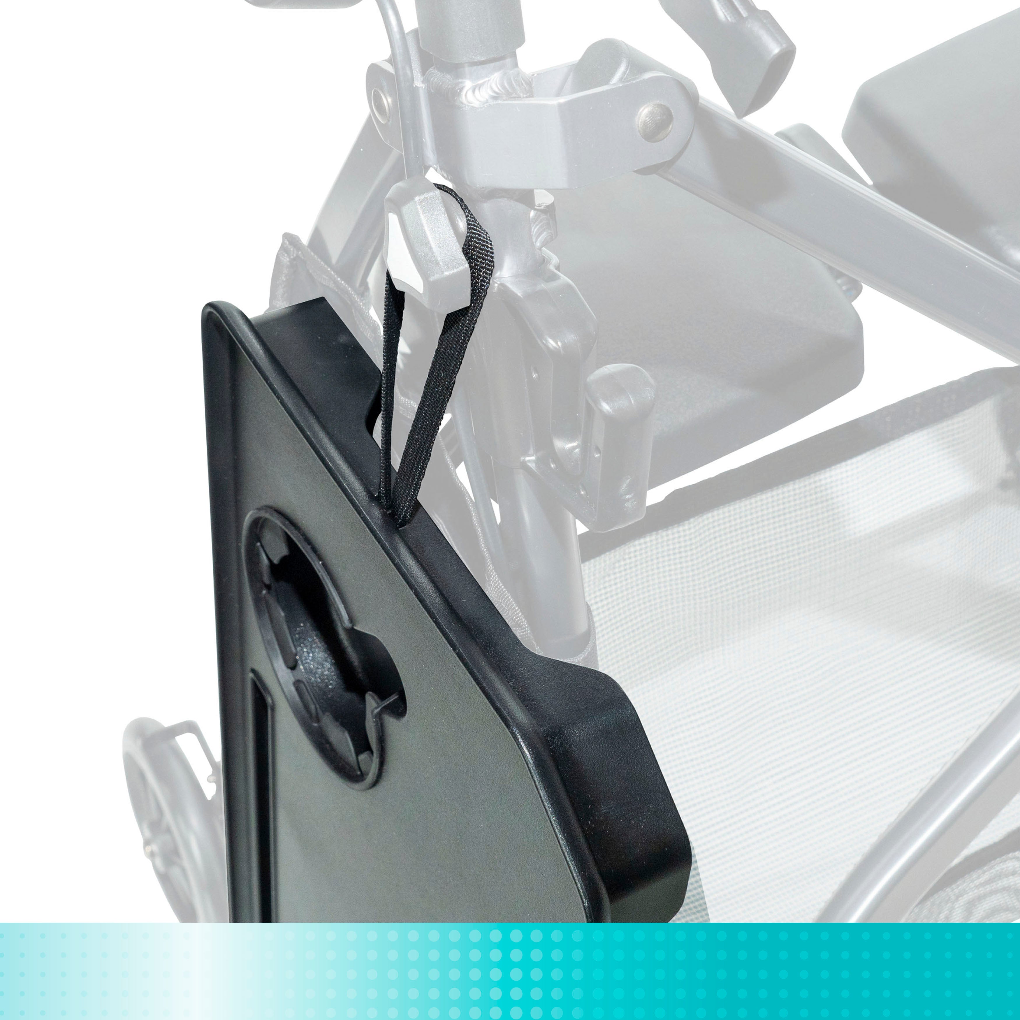 Walker-Rollator Tray Accessory