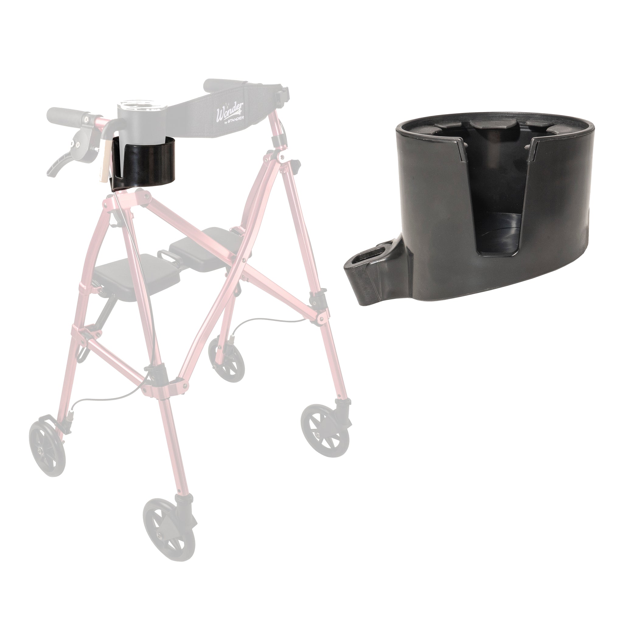 Walker-Rollator Cup Holder