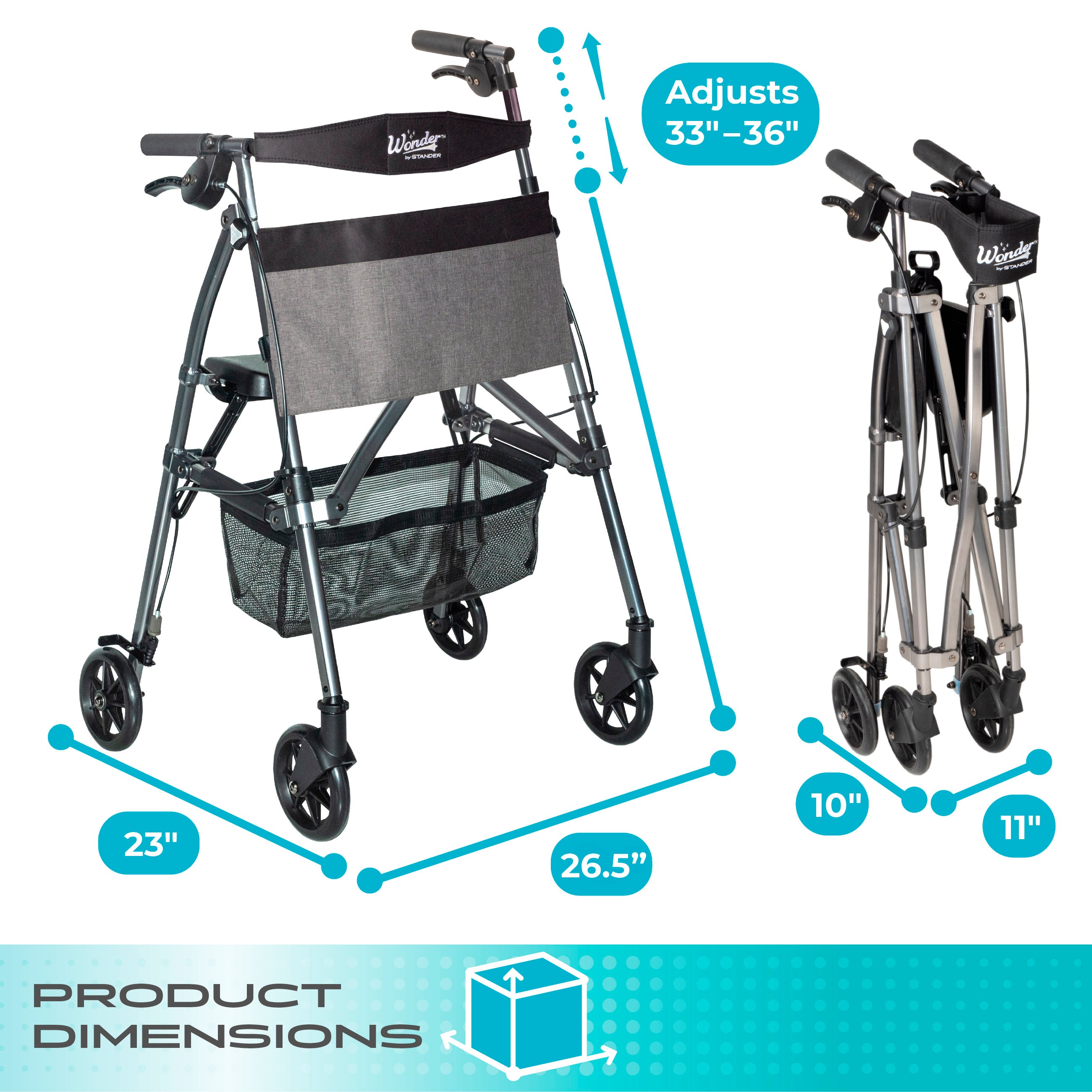 Wonder Rollator Plus