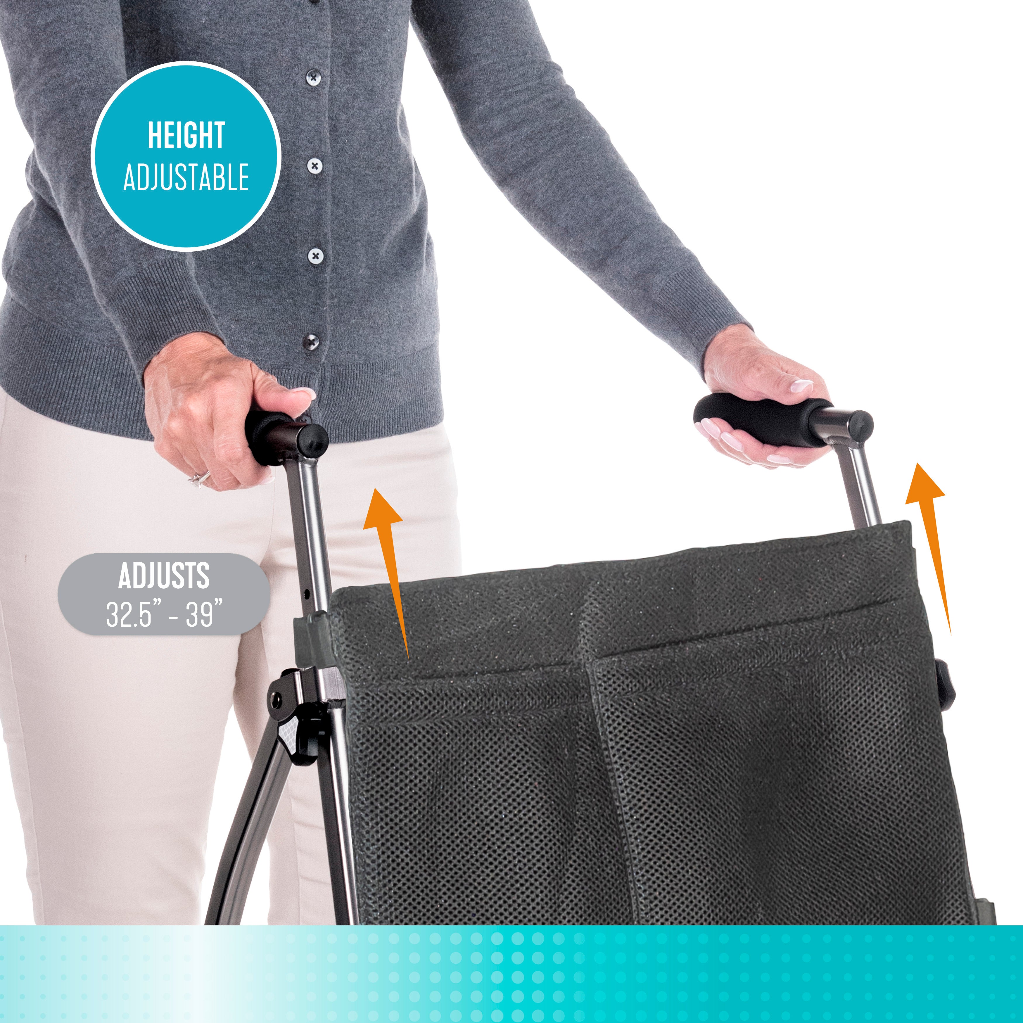 Déambulateur léger EZ Fold-N-Go