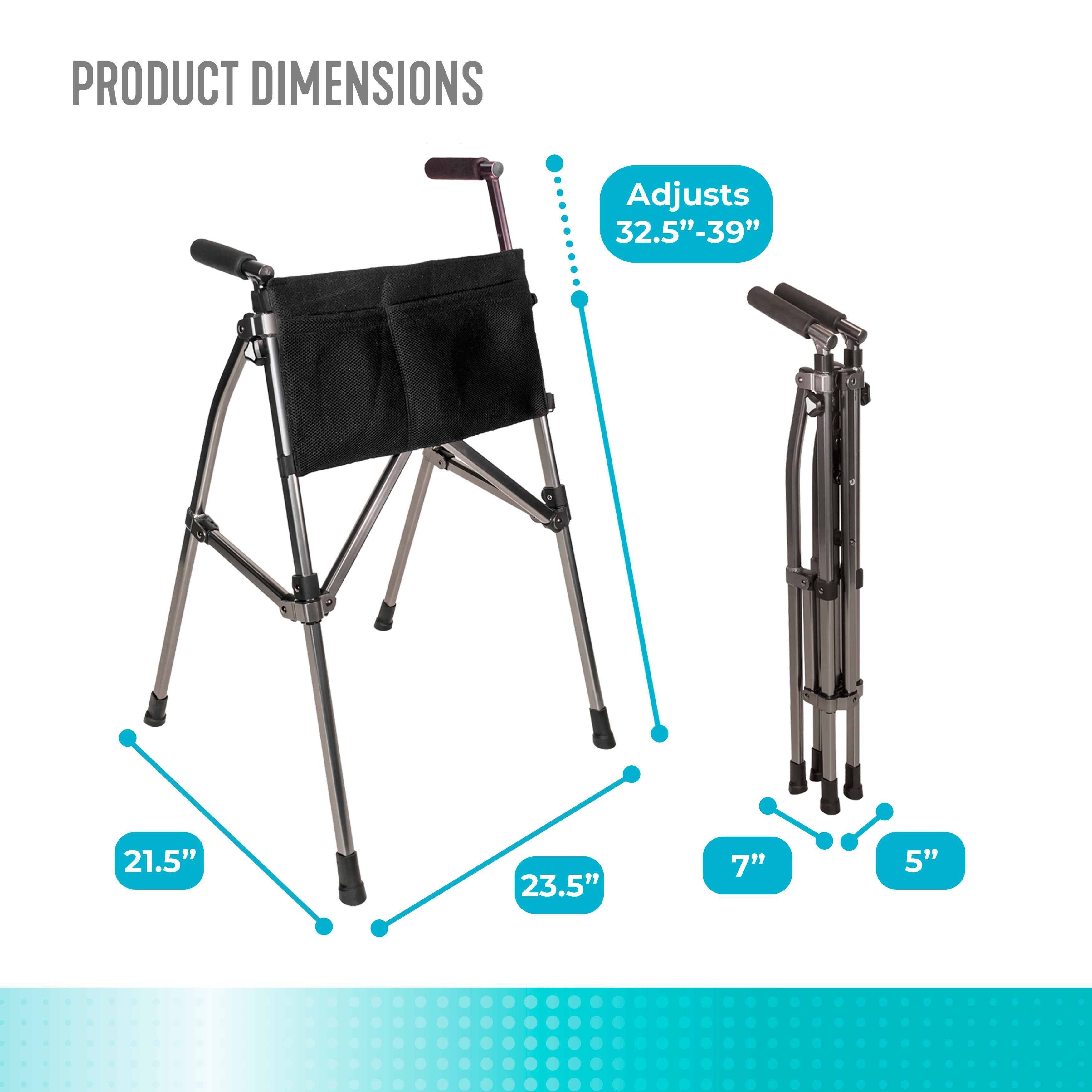 Déambulateur léger EZ Fold-N-Go