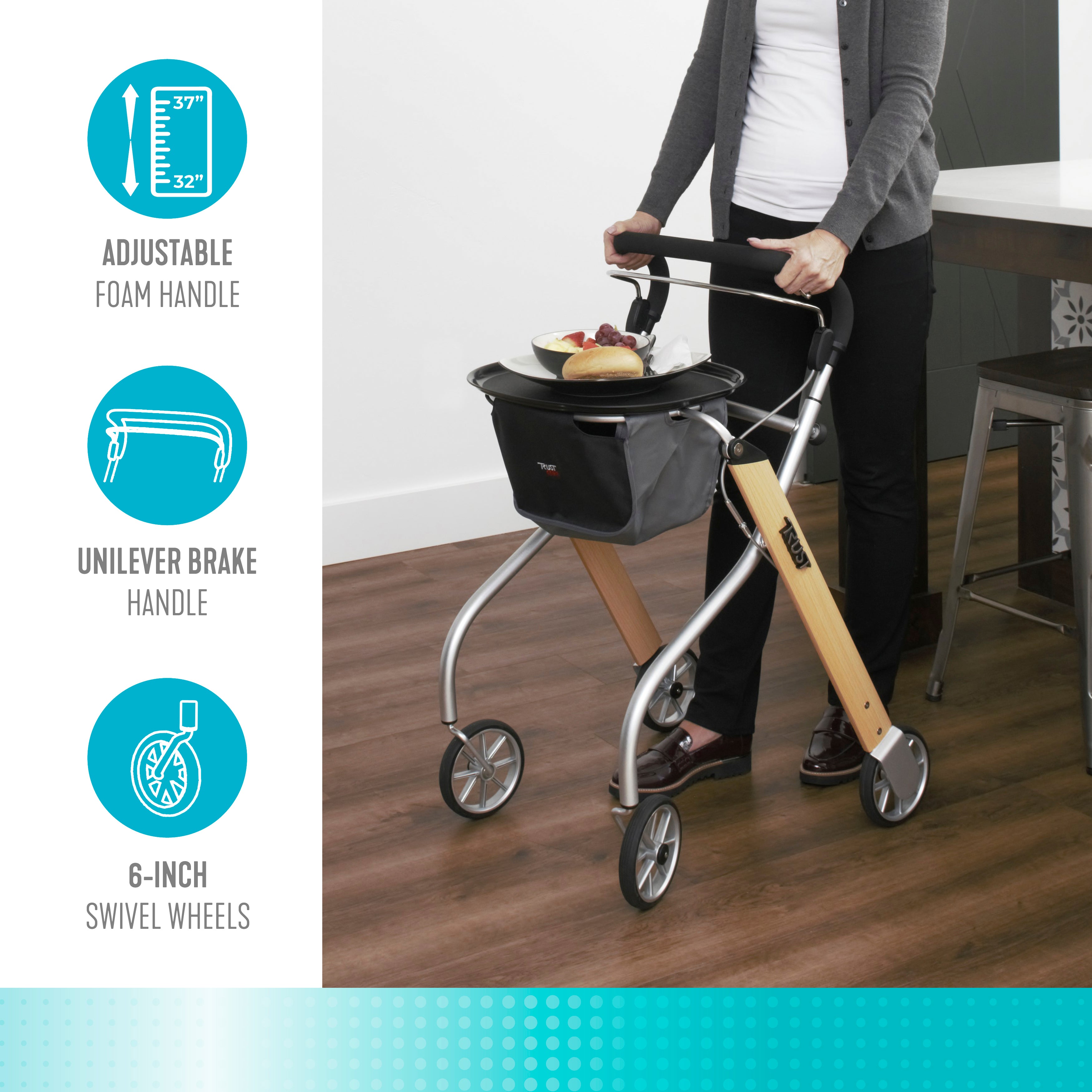 Let's Go Indoor Rollator