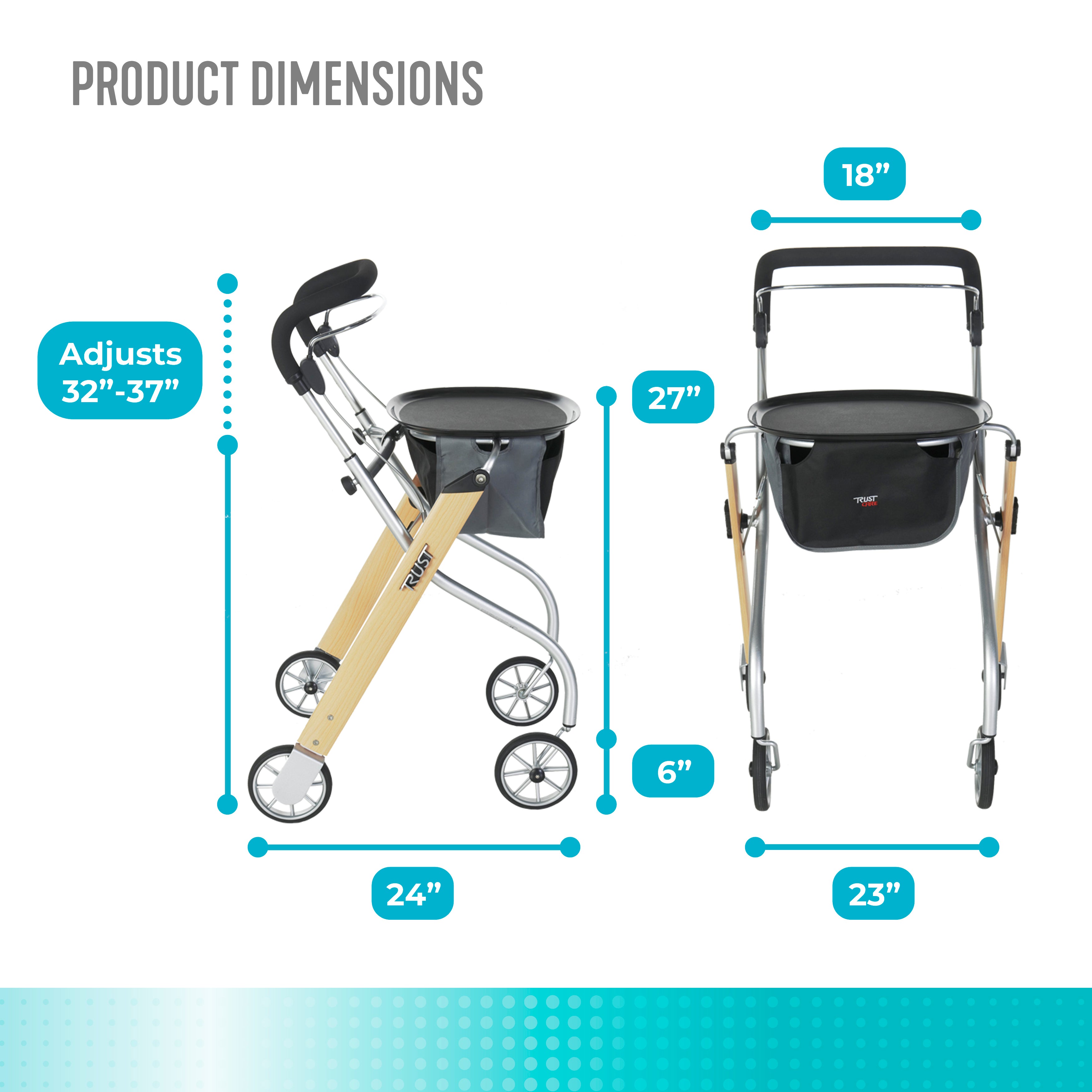 Let's Go Indoor Rollator