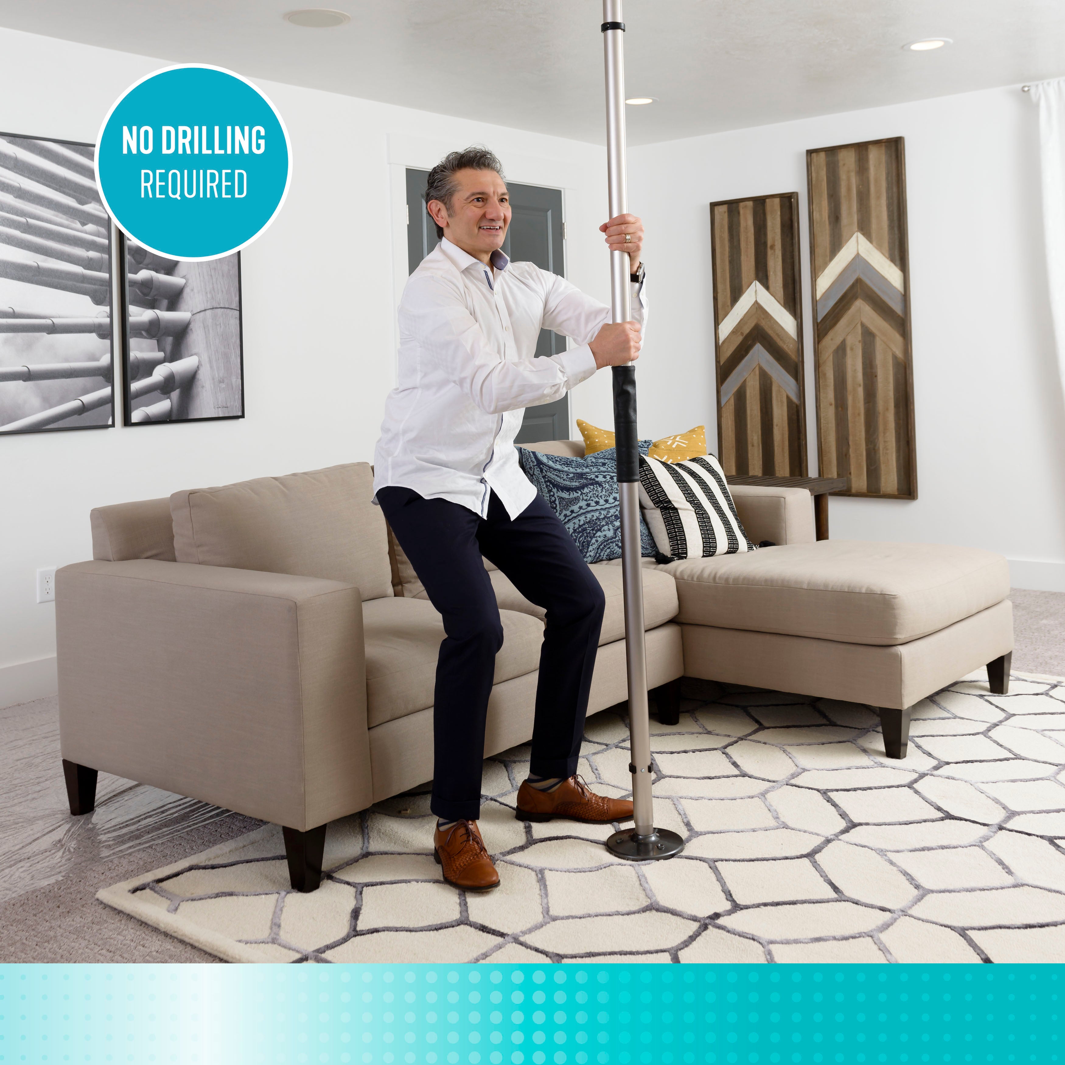 Sure Stand Straight Pole