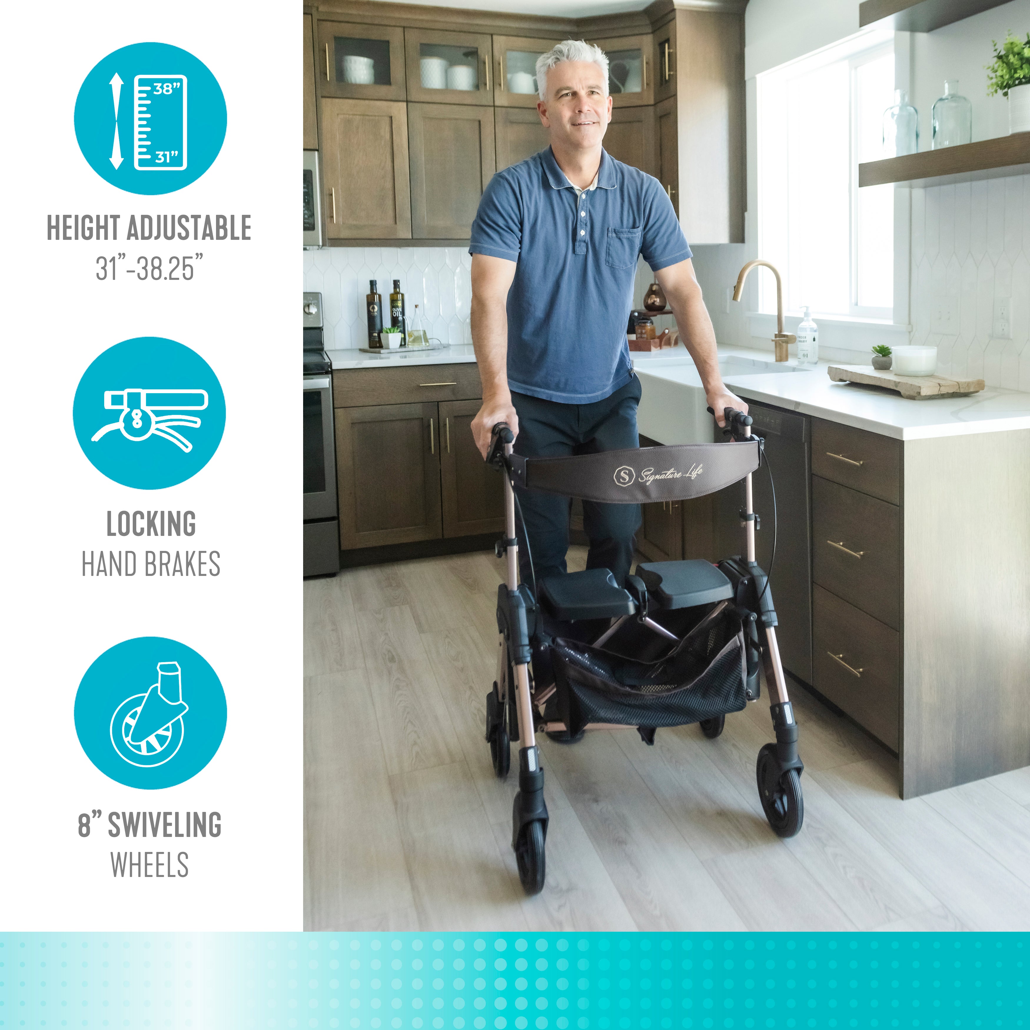 Elite Travel Rollator HD