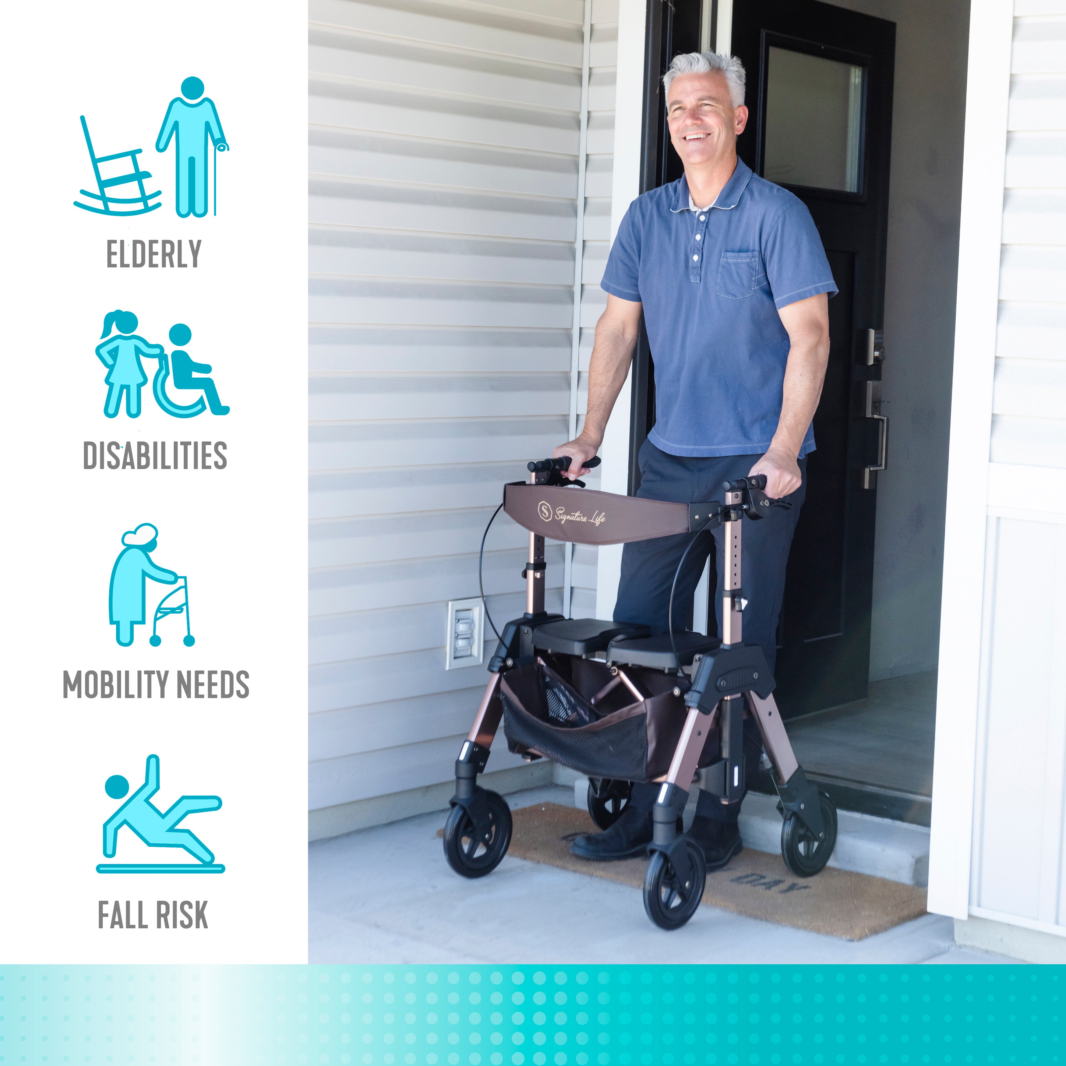 Elite Travel Rollator HD