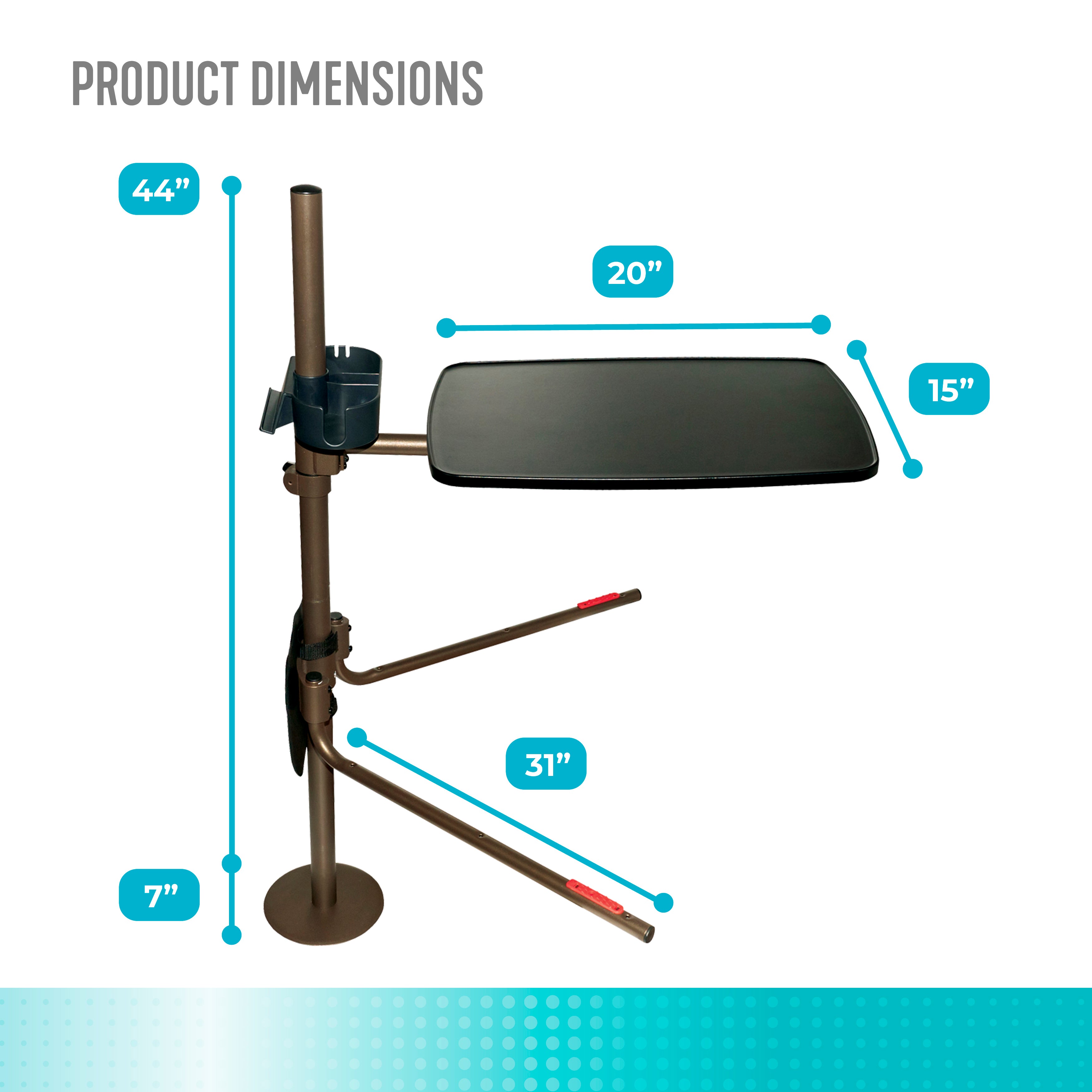 Freedom Overbed Table