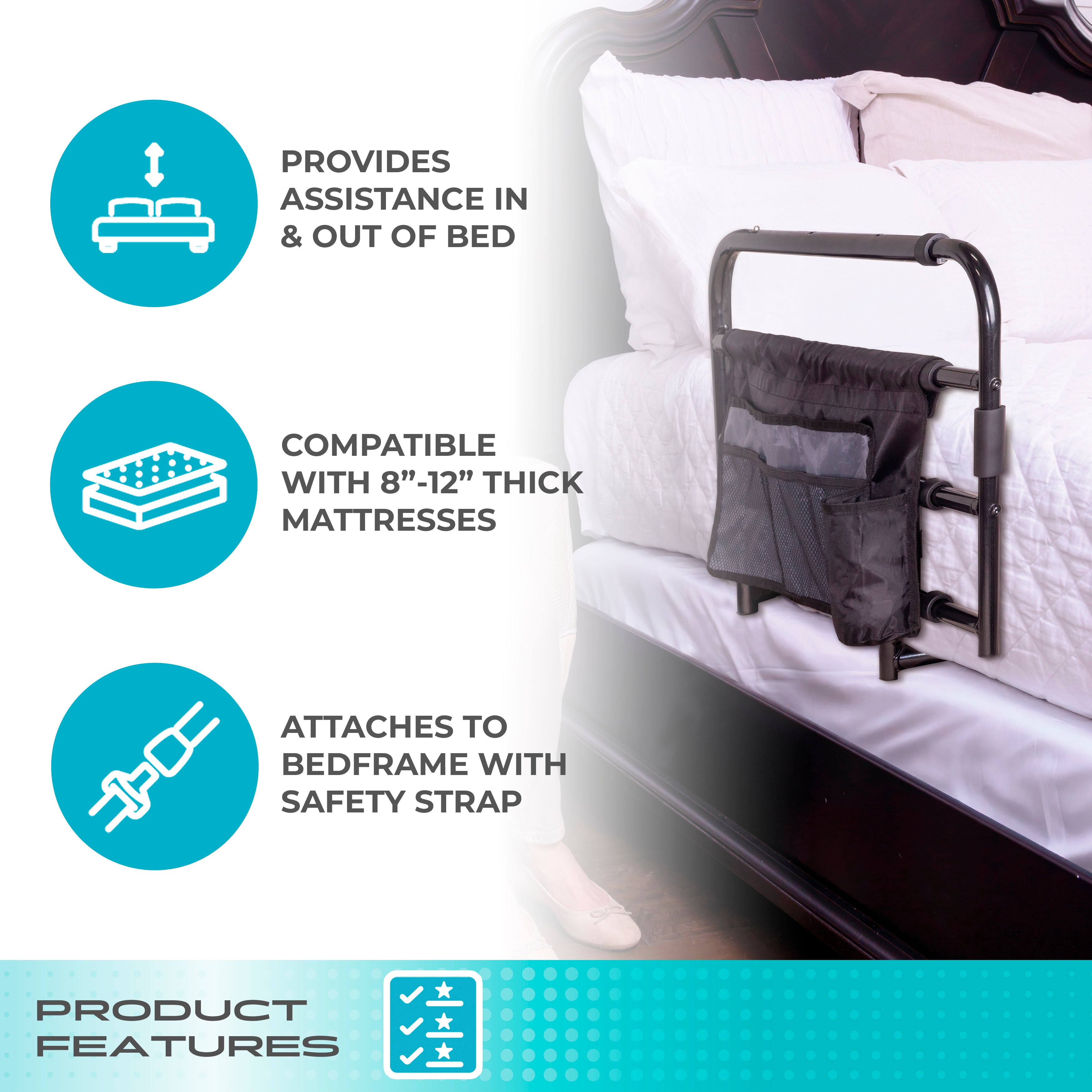 Wonder Pivot Bed Rail