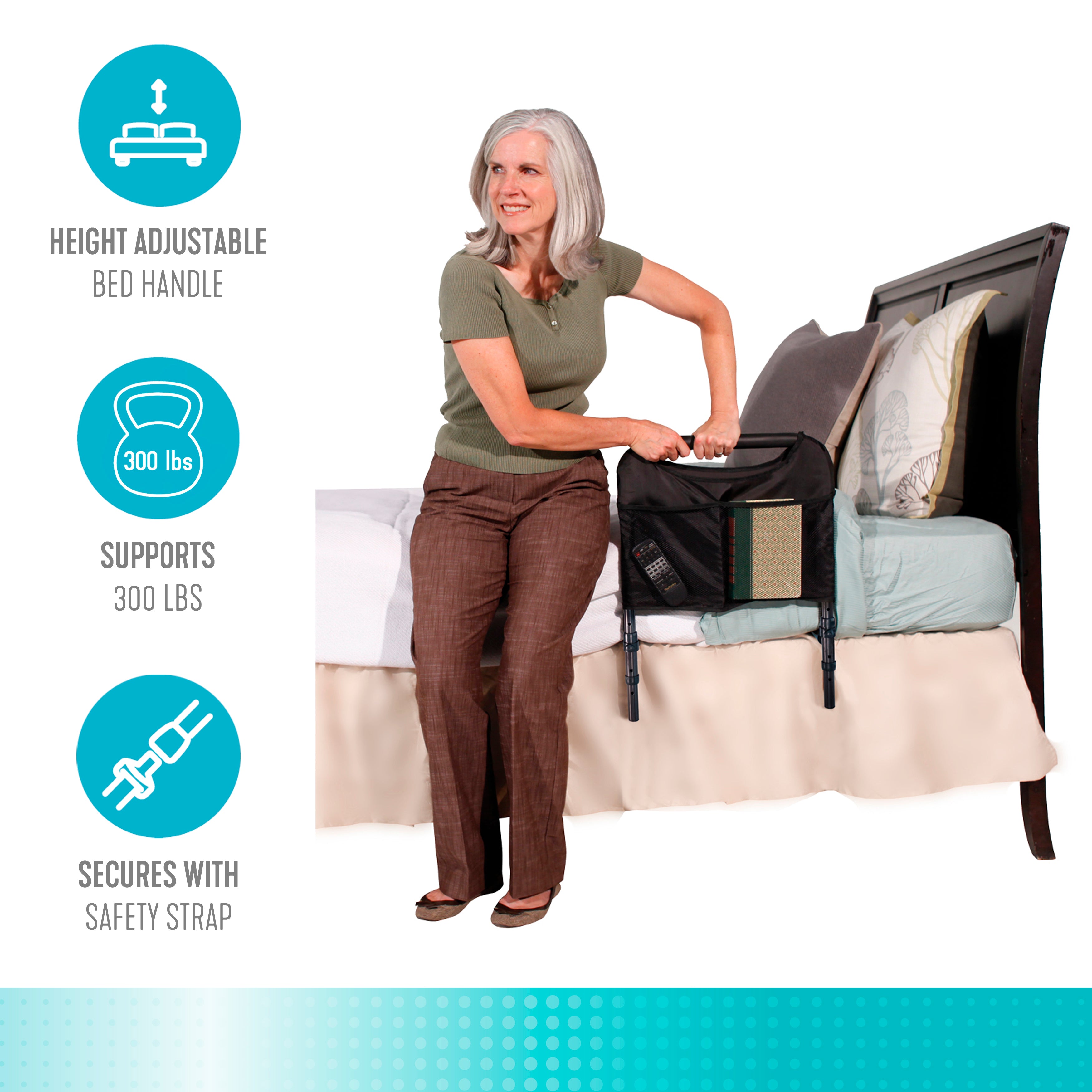 Poignée de sécurité de chevet