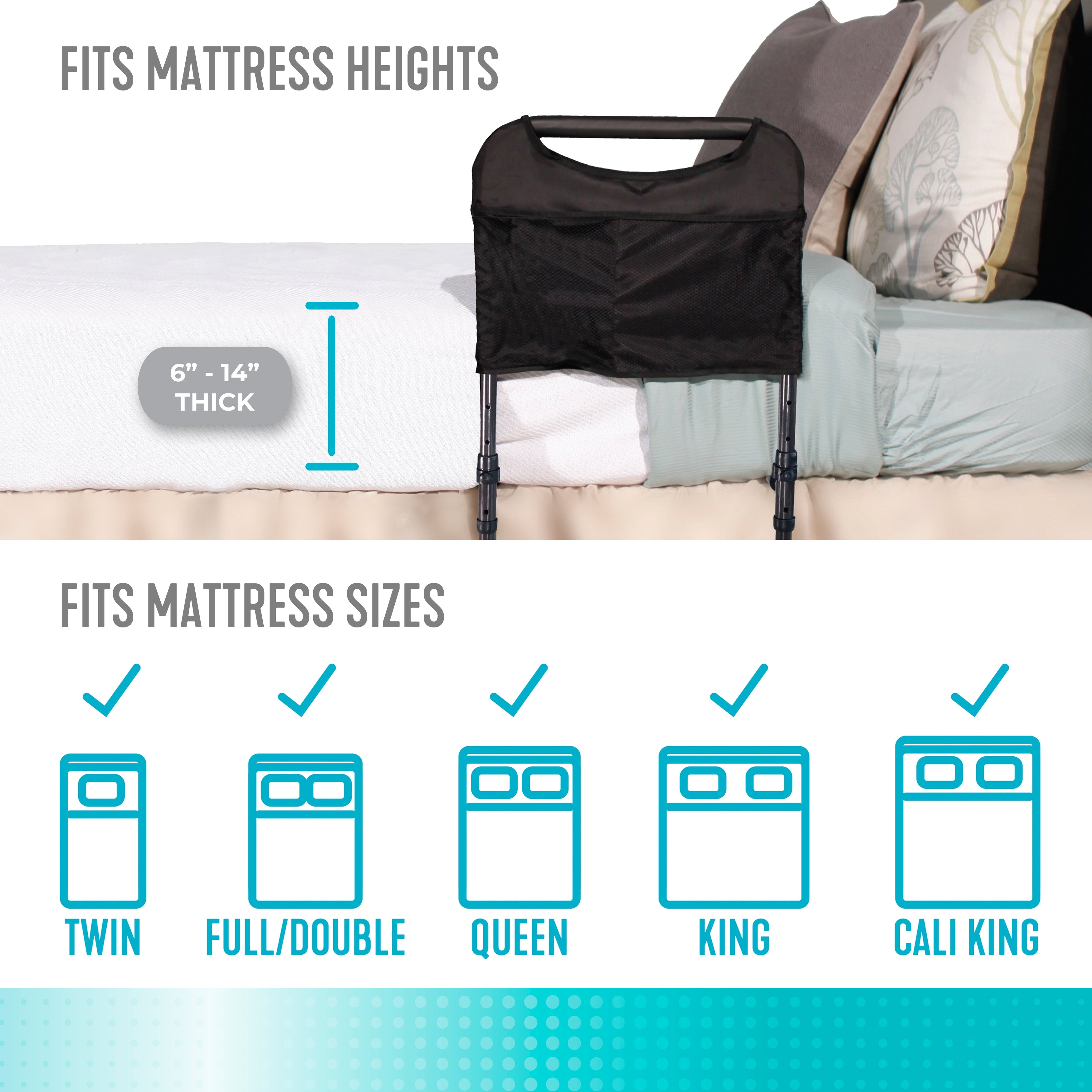 Poignée de sécurité de chevet