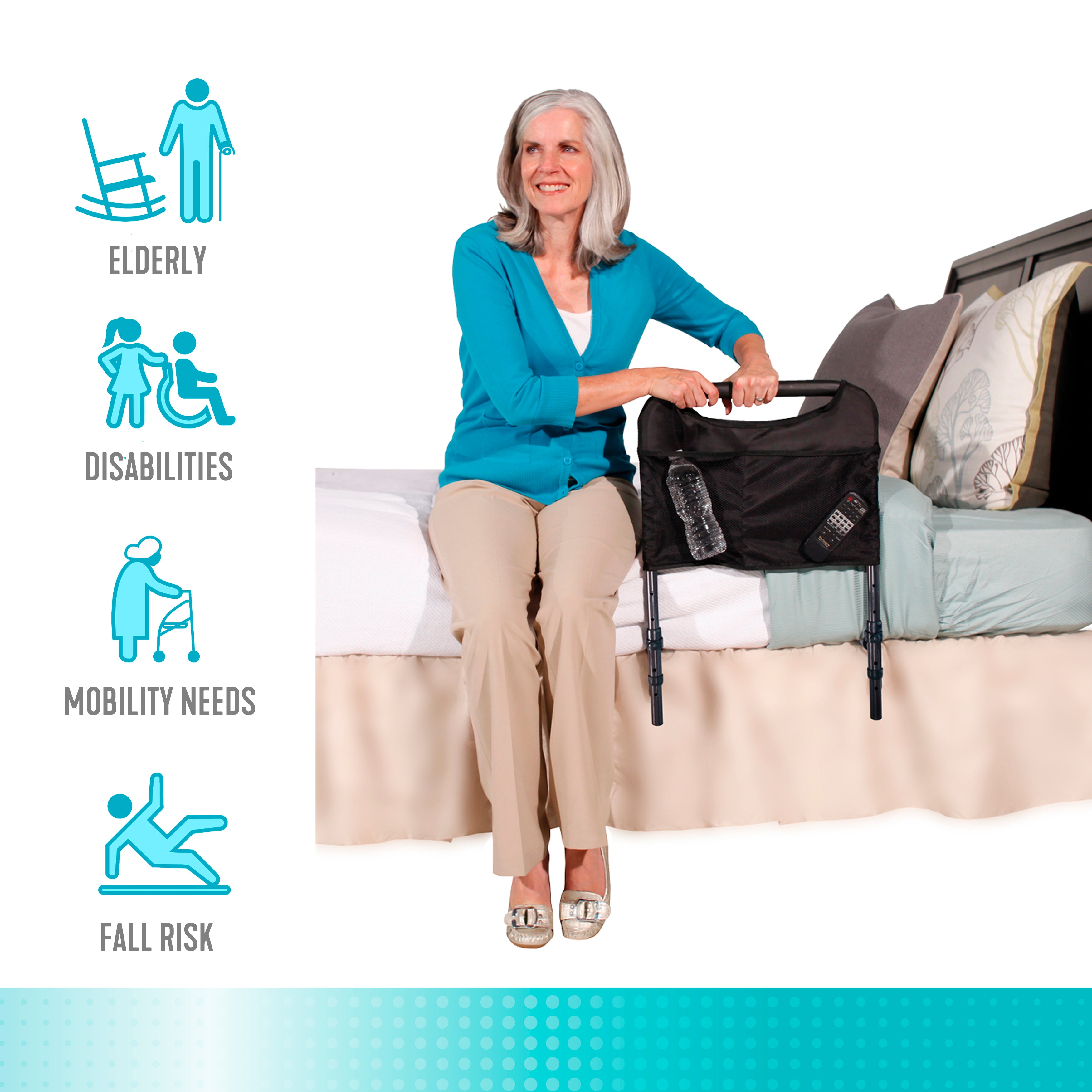 Poignée de sécurité de chevet