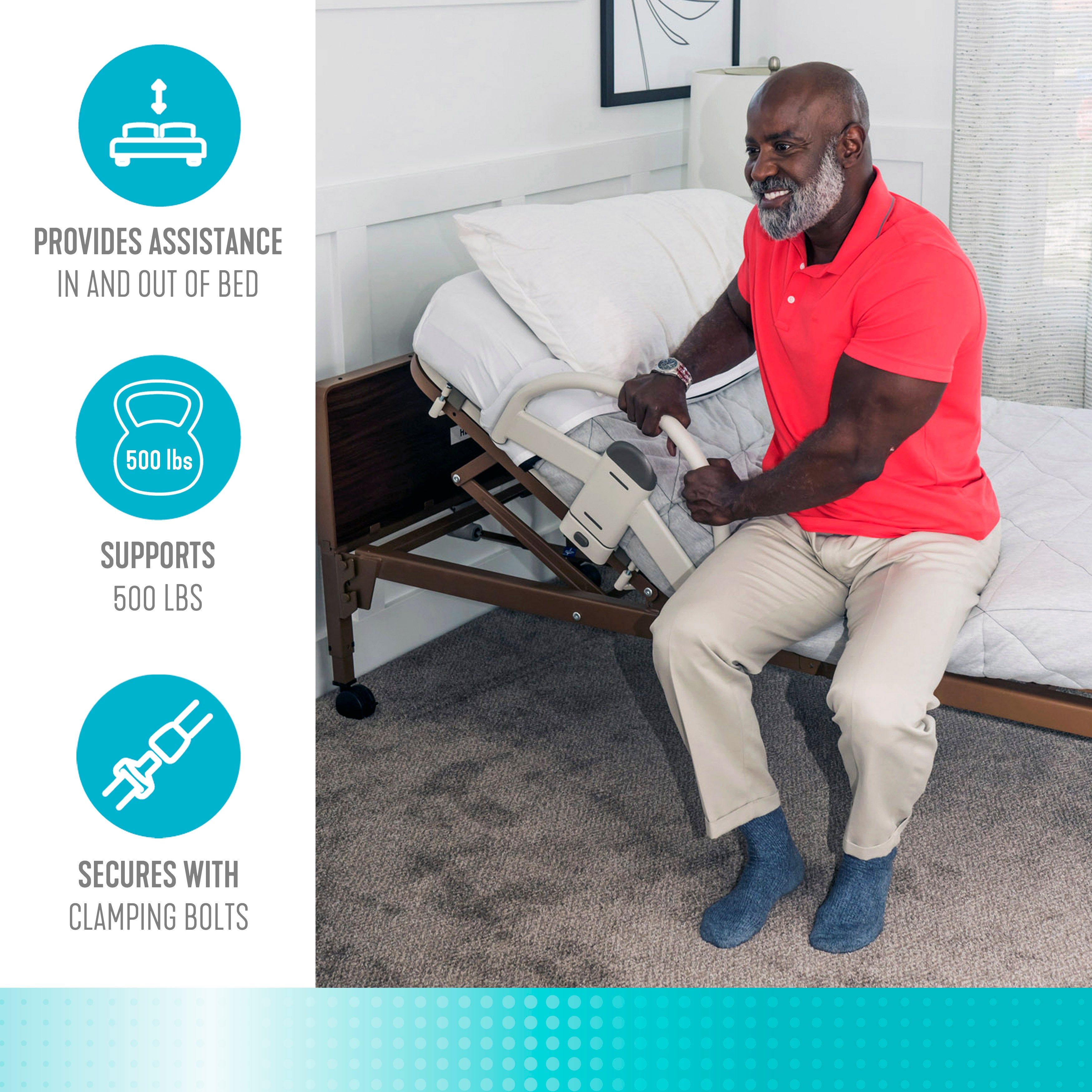 Asa de cama EZ Click LTC - Juego de 2