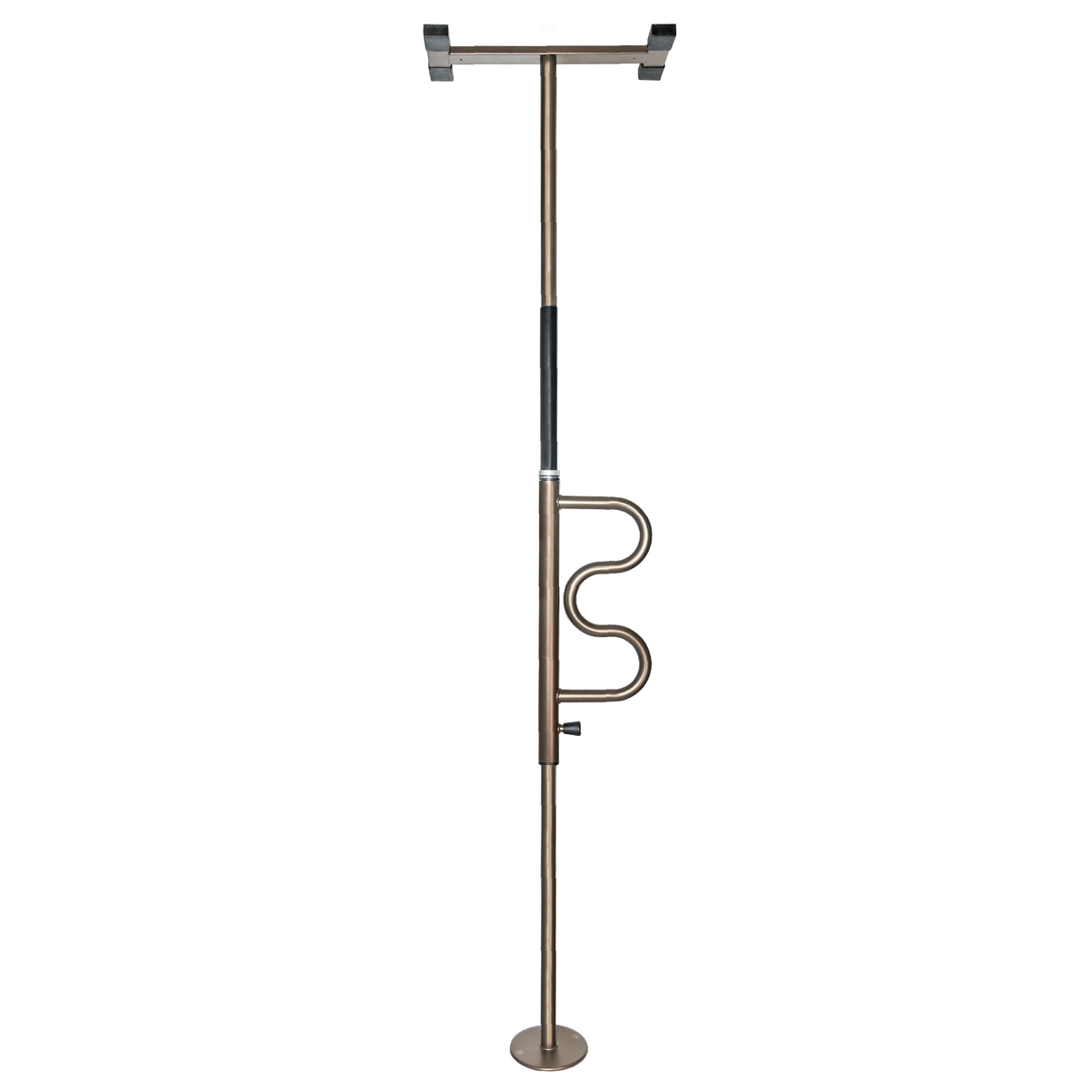 Stander Wonder Pole Plus curved grab bar