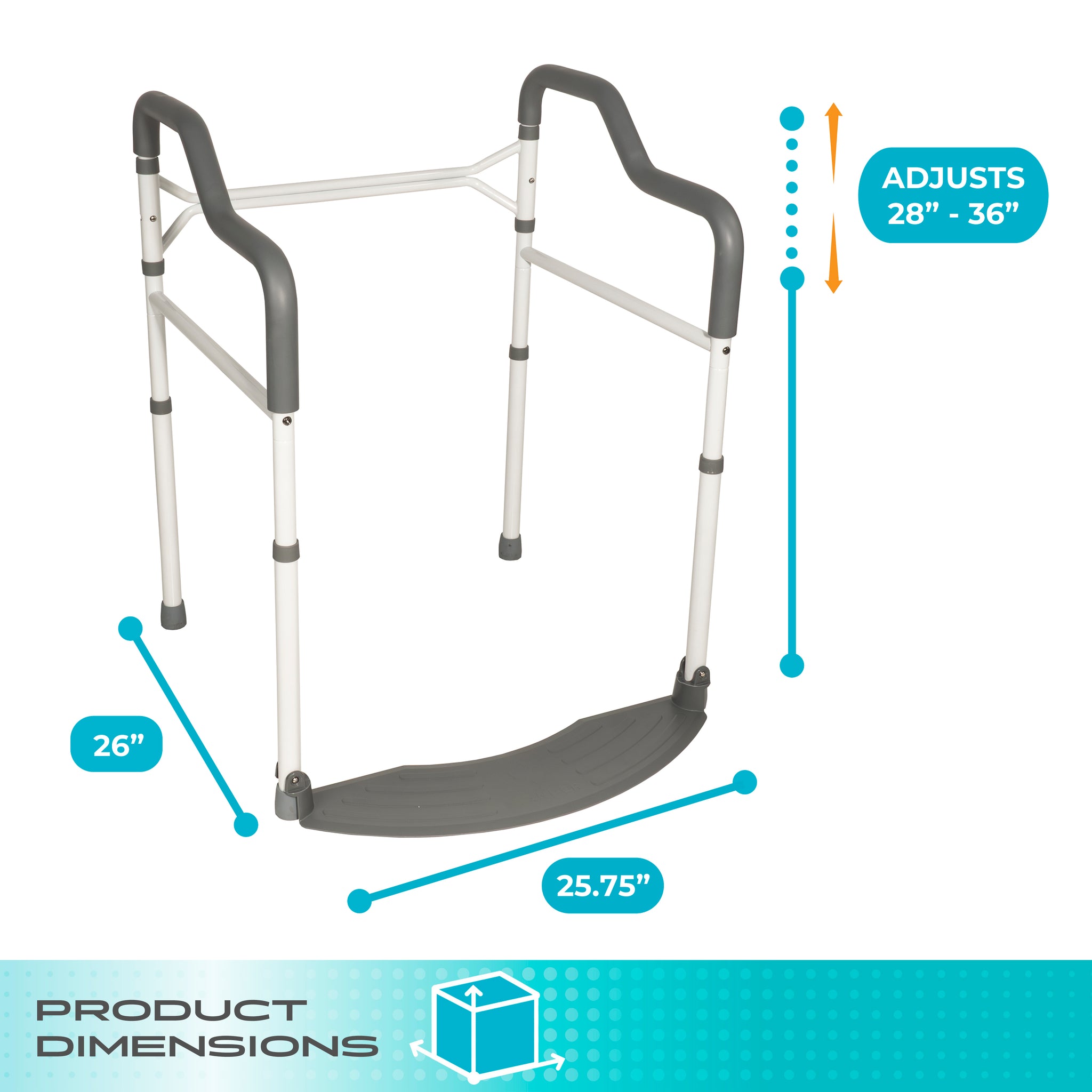 Wonder Toilet Safety Rails