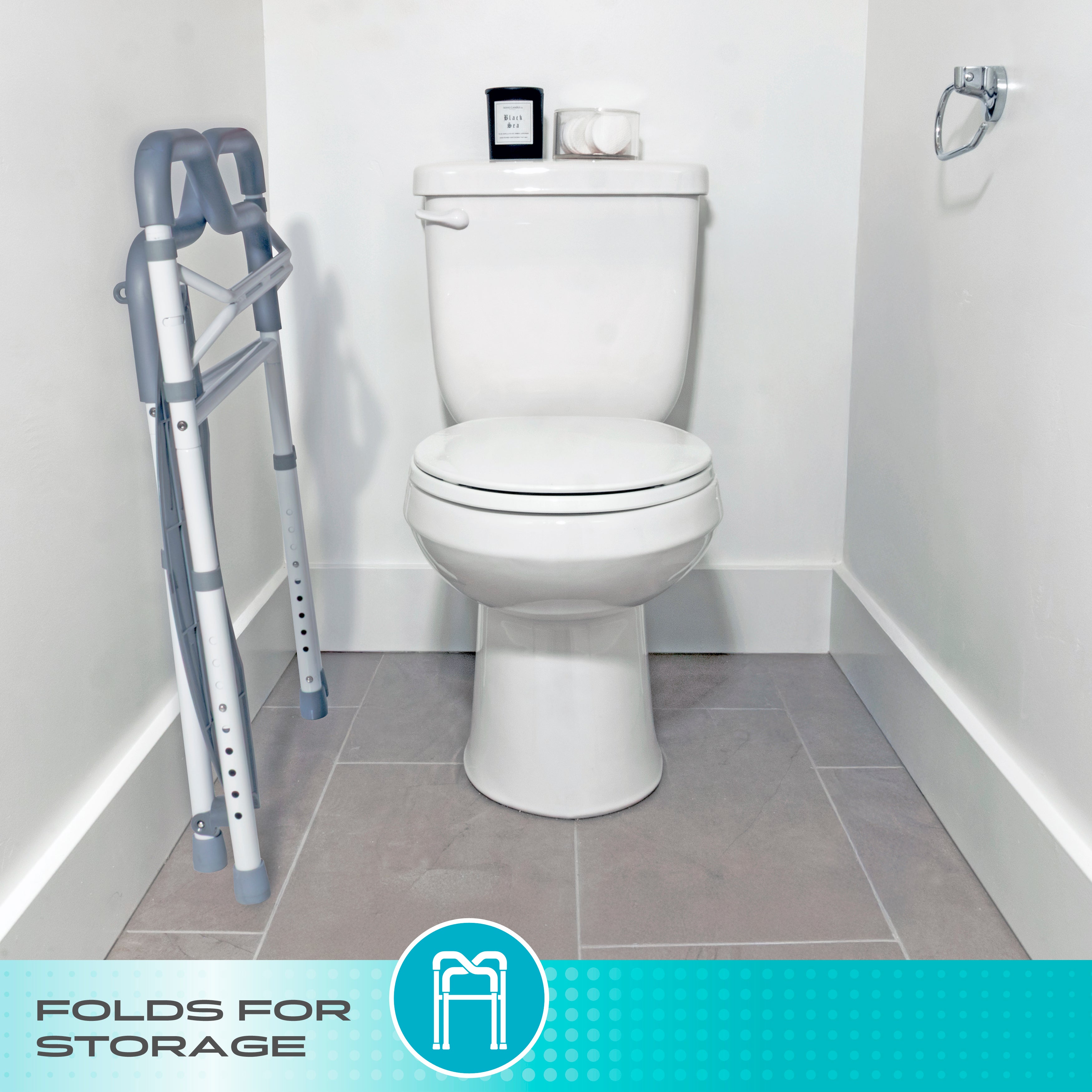 Wonder Toilet Safety Rails