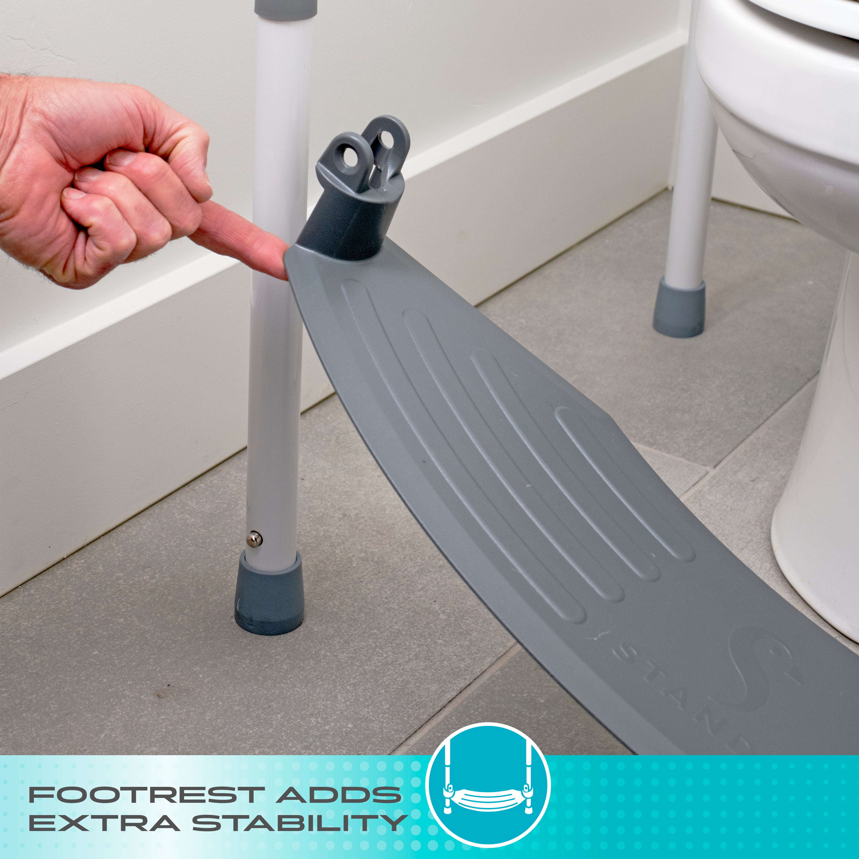 Wonder Toilet Safety Rails
