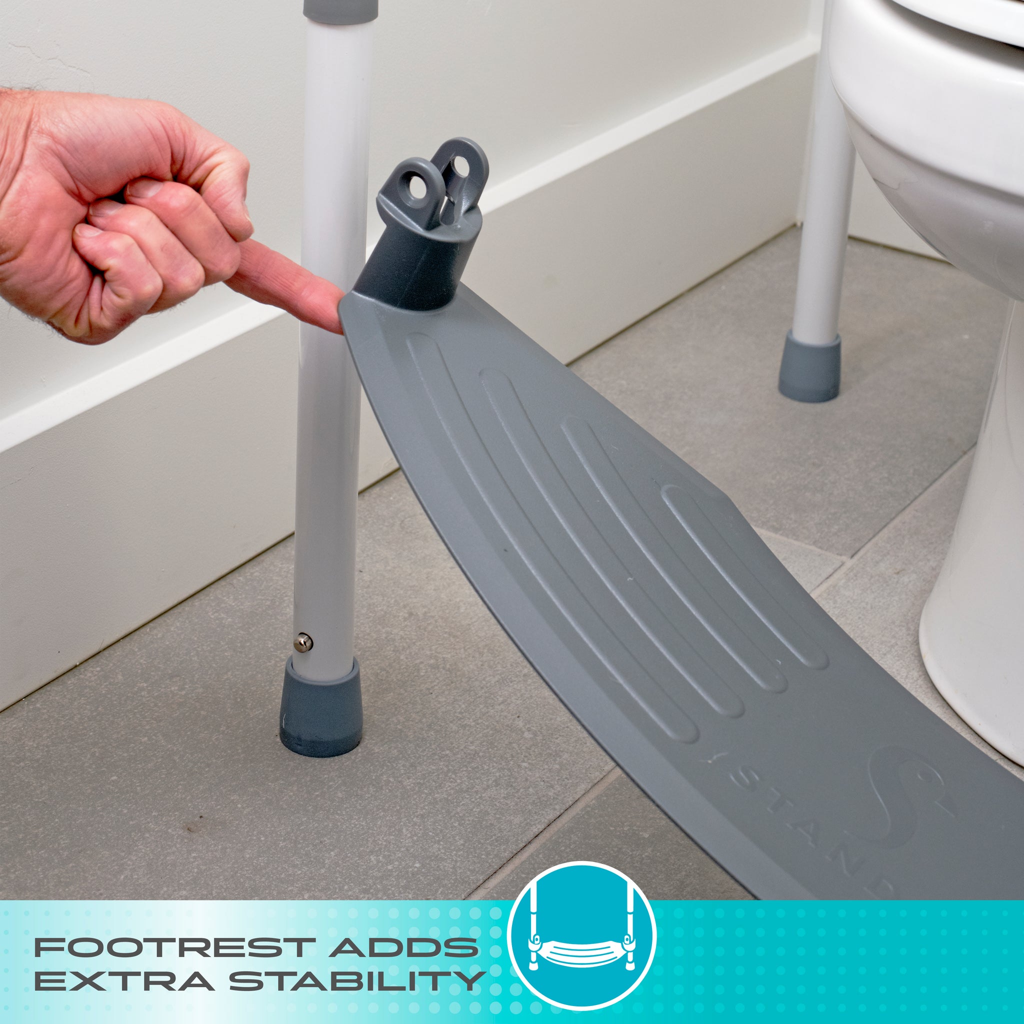 Wonder Toilet Safety Rails