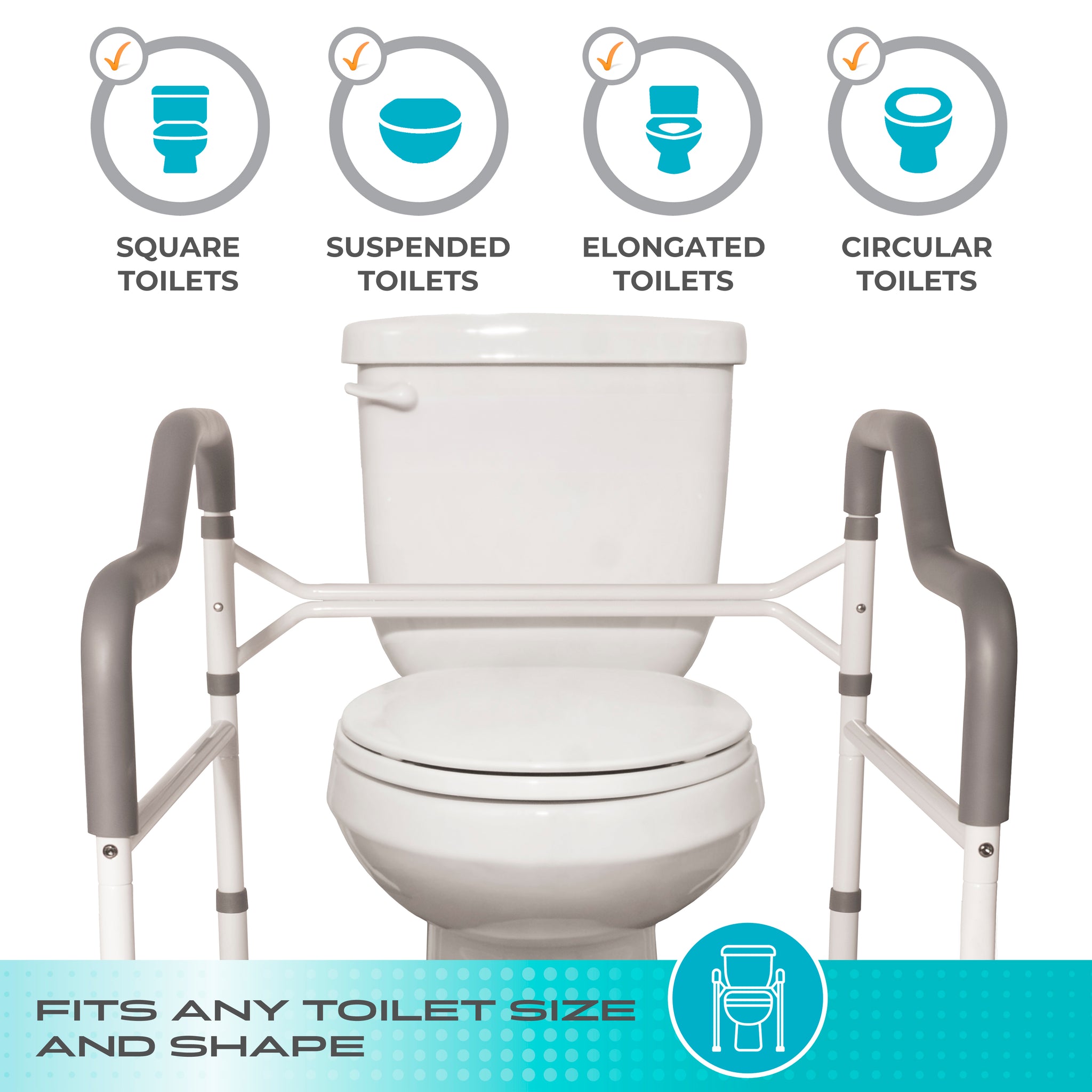 Wonder Toilet Safety Rails