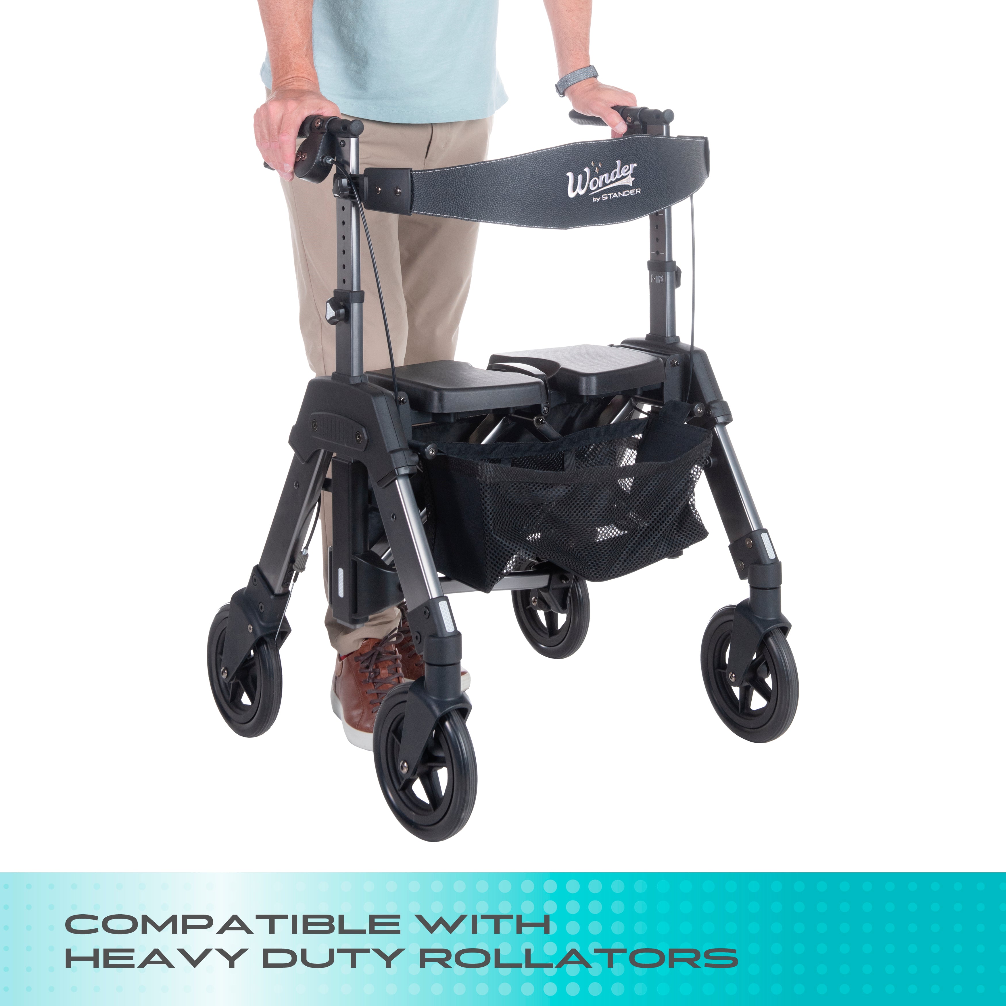 Ruedas de repuesto para andador EZ Fold-N-Go HD