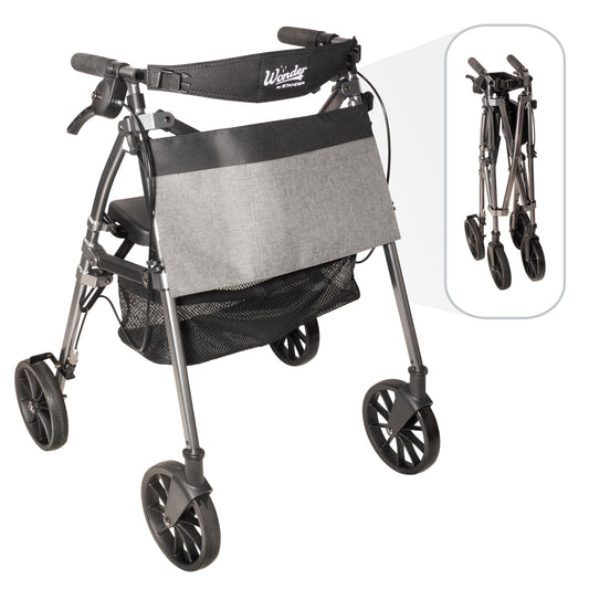 Wonder Rollator Plus with 8" Wheels