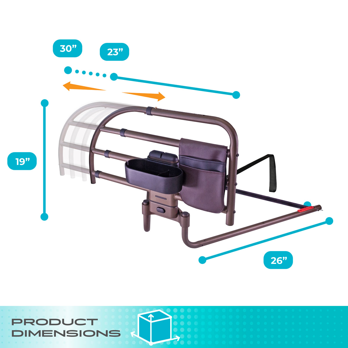 Bdvc180 Bed Rails Bed Rails for Adjustable Beds – Stander Mobility