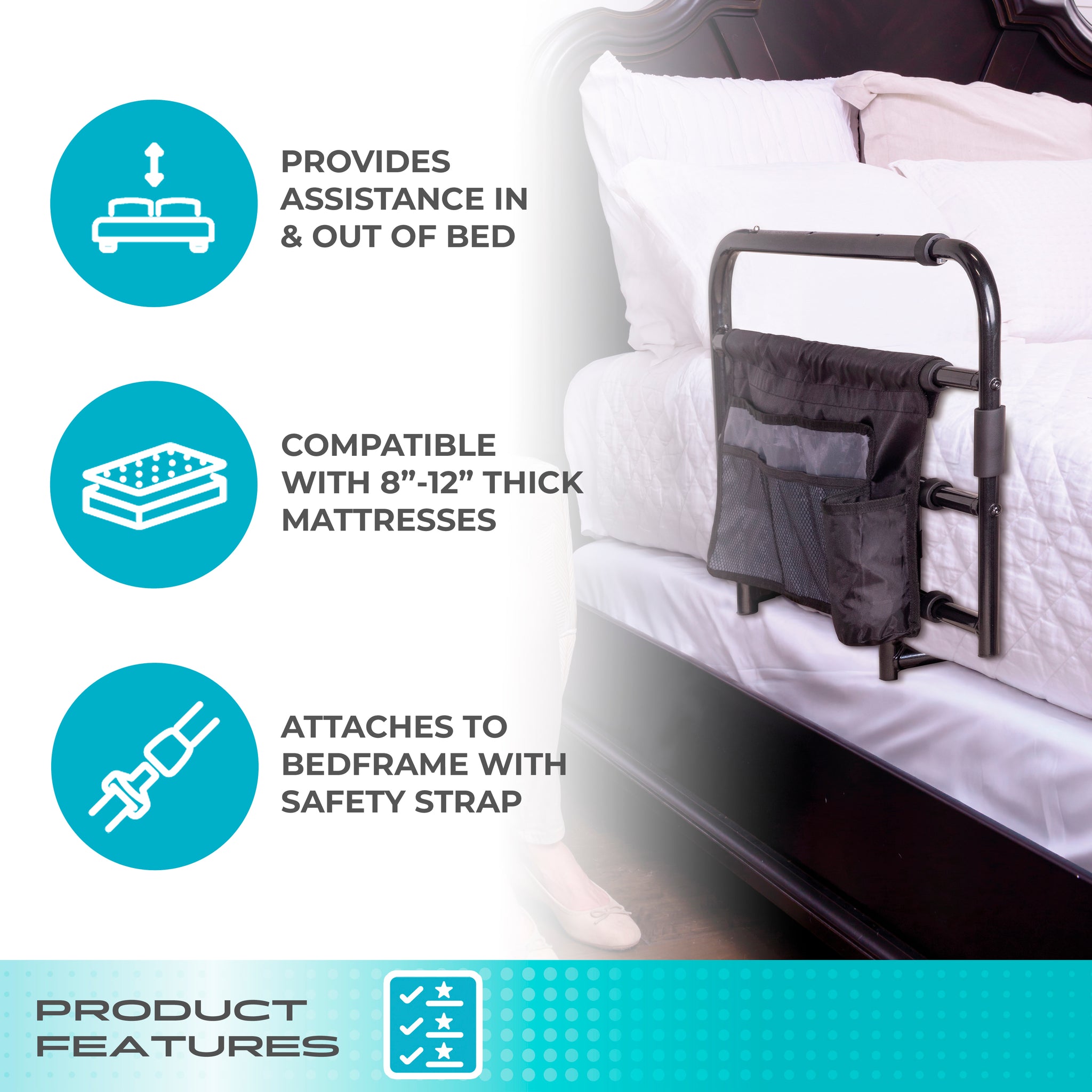 Wonder Pivot Bed Rail