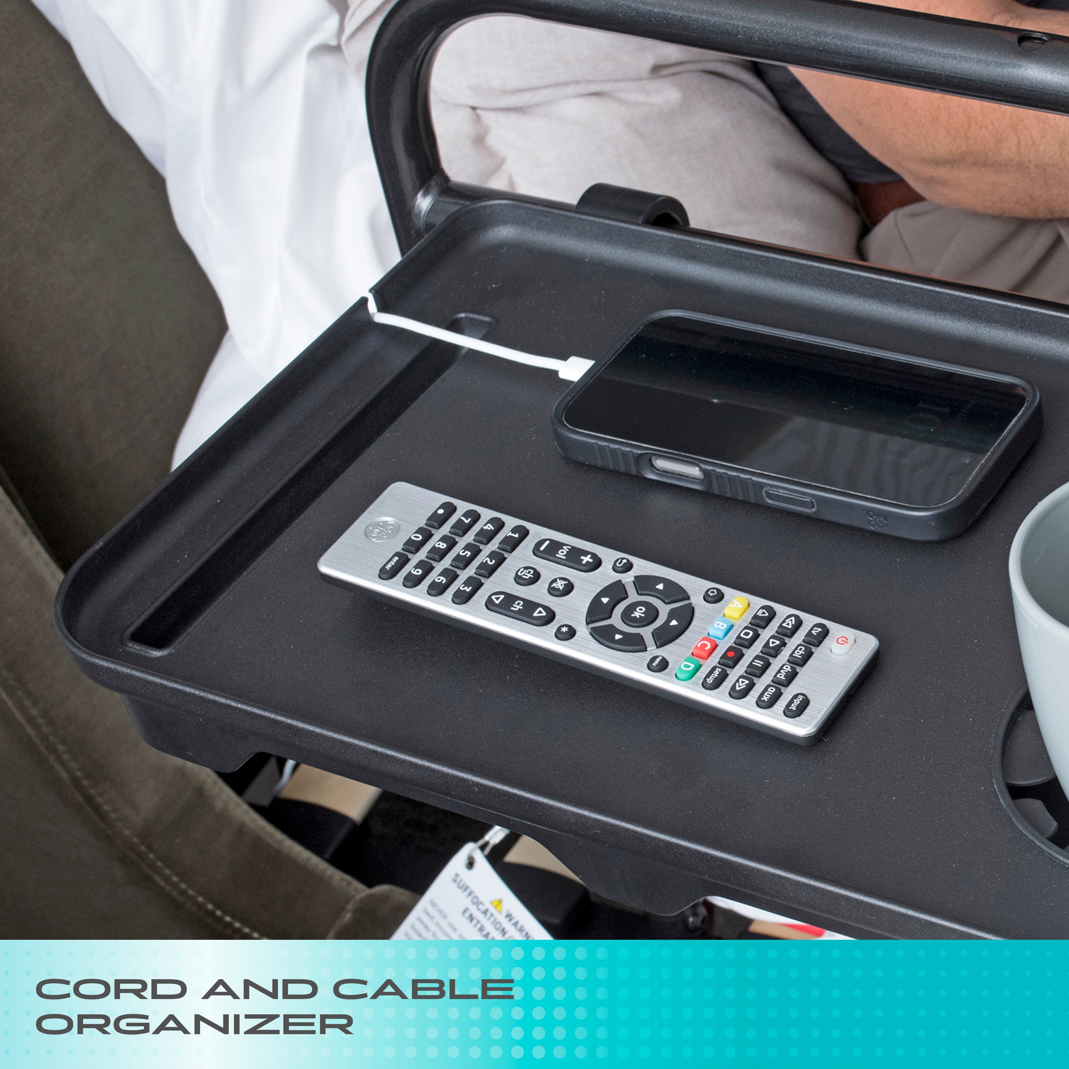 Bed Rail Tray Accessory