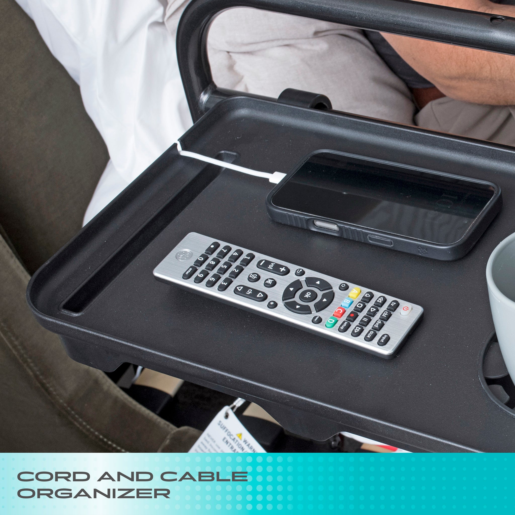 Bed Rail Tray Accessory