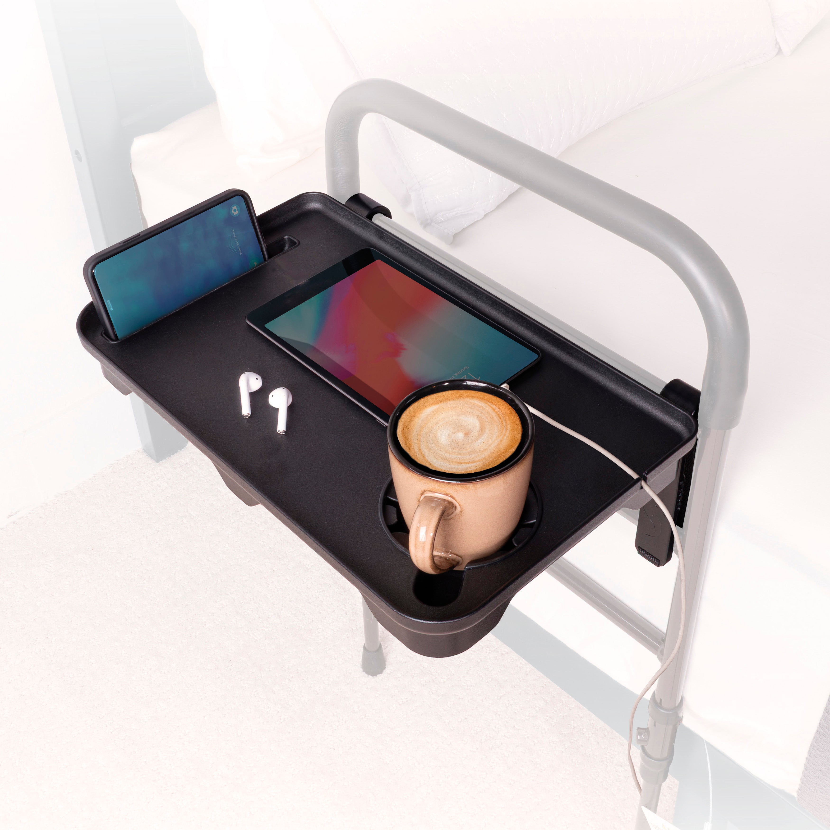 Bed Rail Tray Accessory