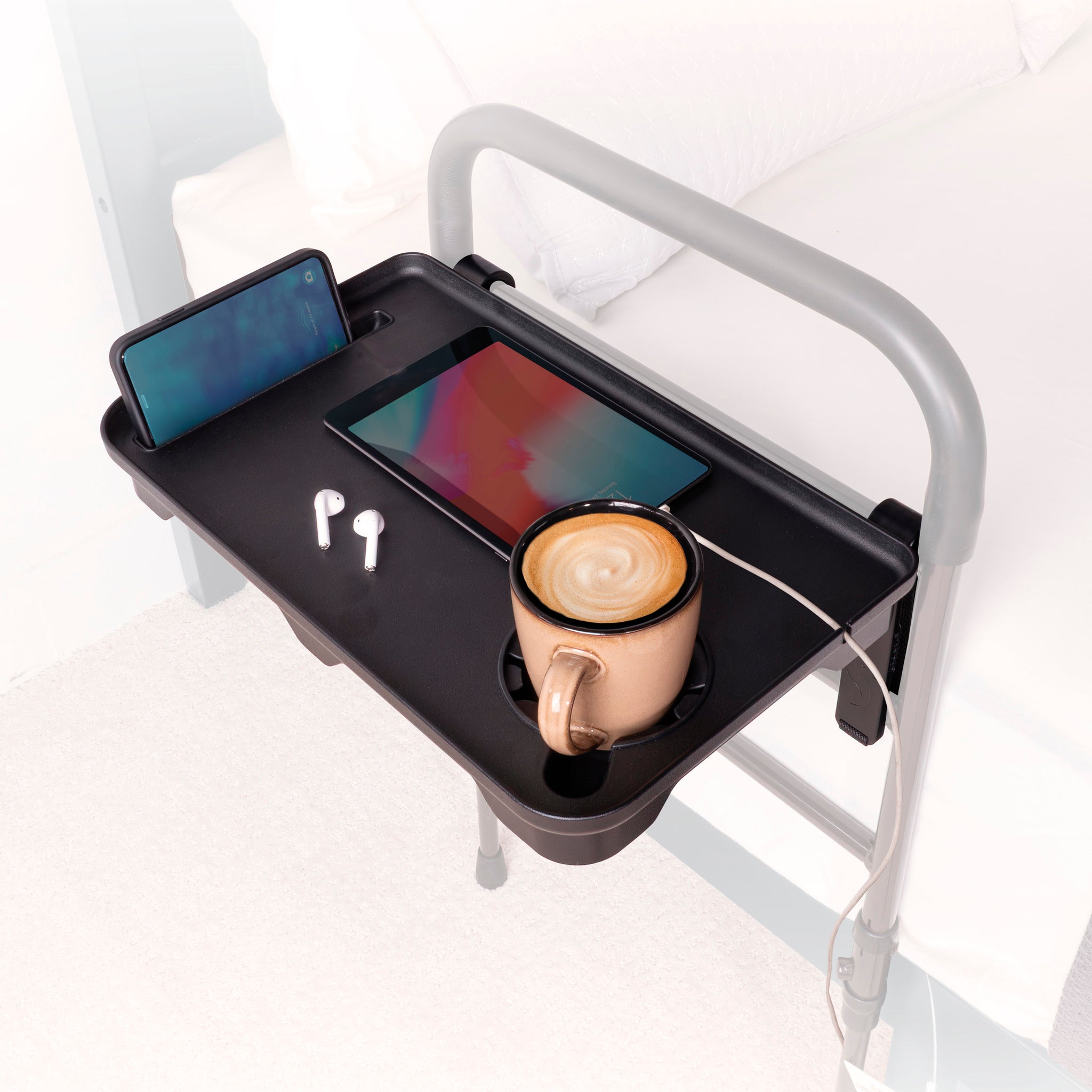 Bed Rail Tray Accessory