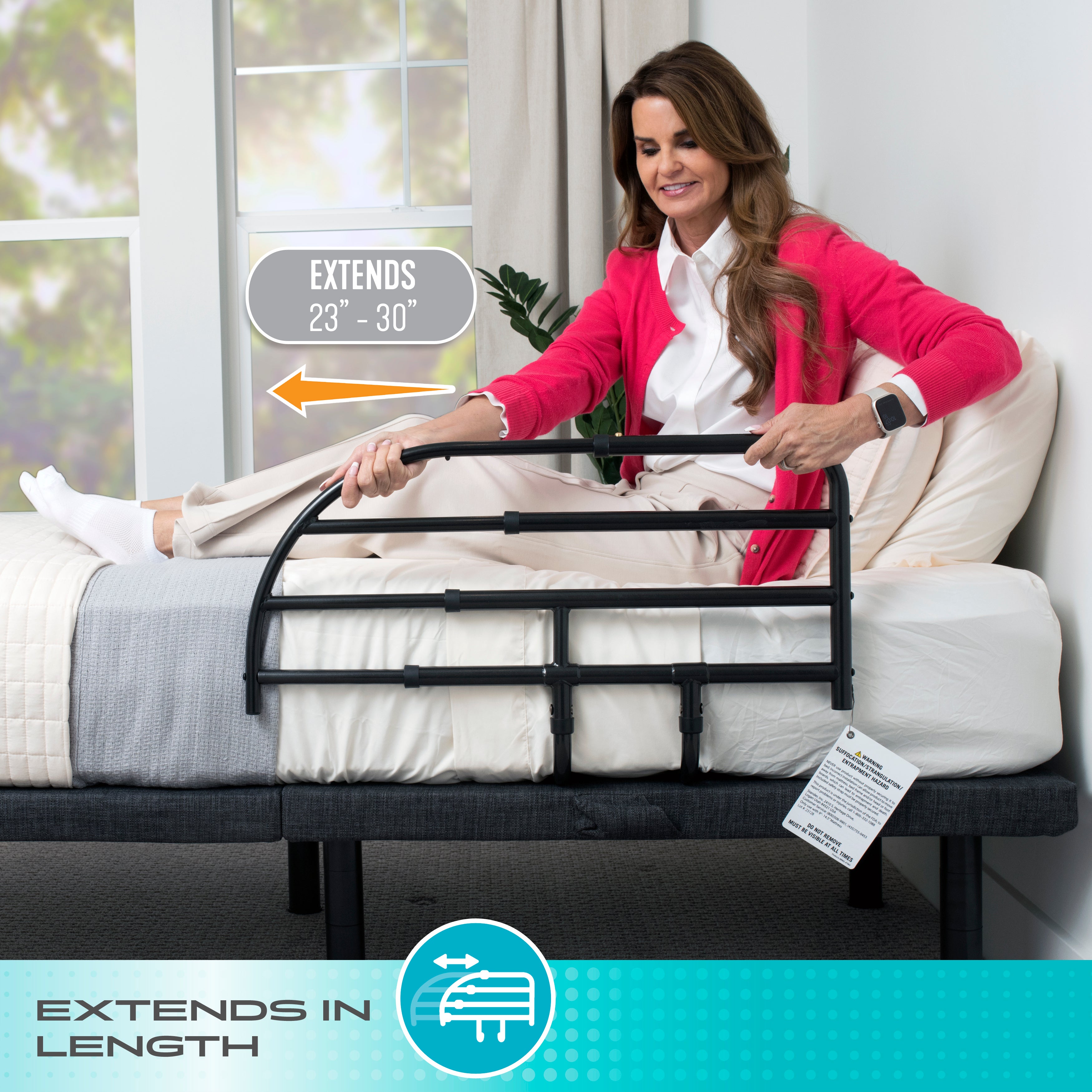 Wonder Bed Rail for Adjustable Beds