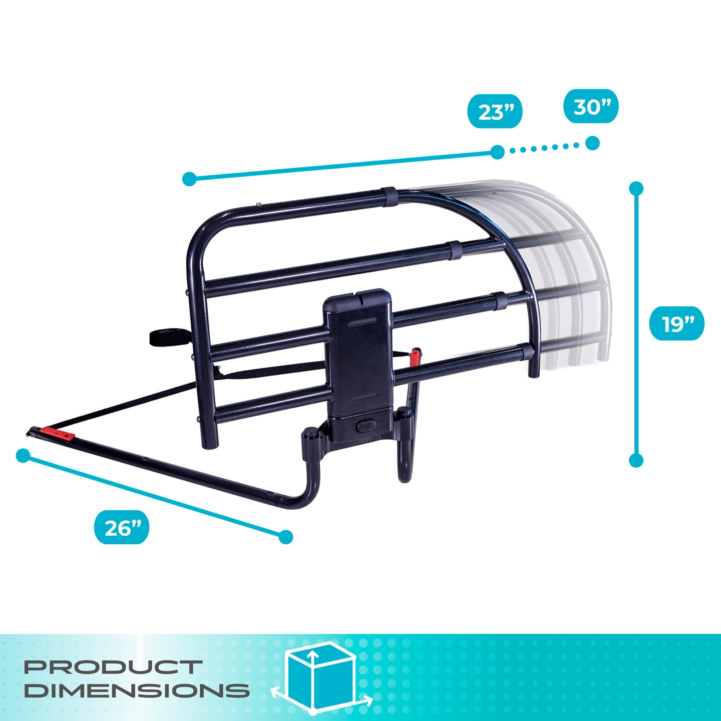 Stander Click-N-Go Extendable Bed Rail – Stander Mobility