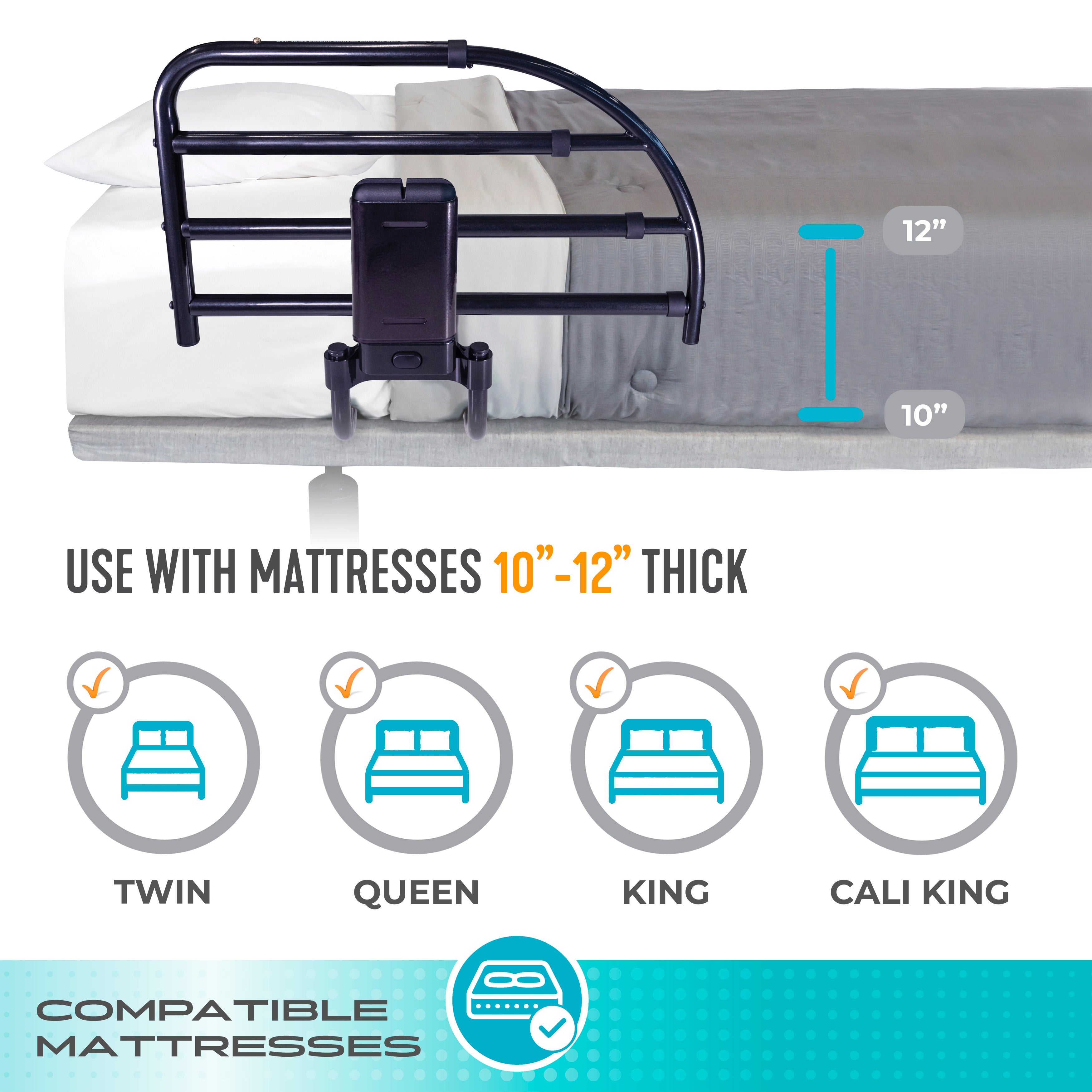 Click-N-Go Extendable Bed Rail