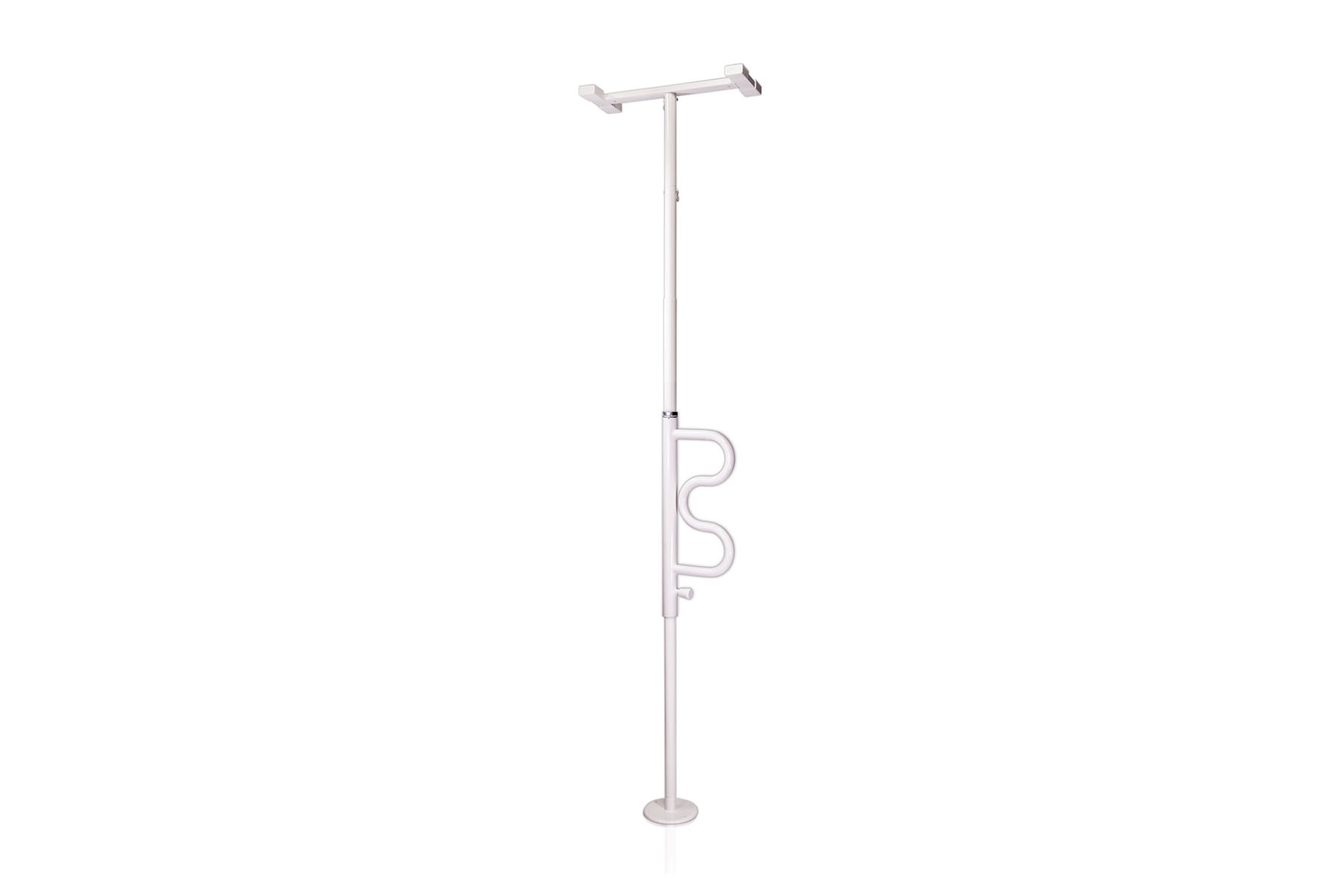 Stander Security Pole & Curve Grab Bar - Bathroom Safety Transfer Pole