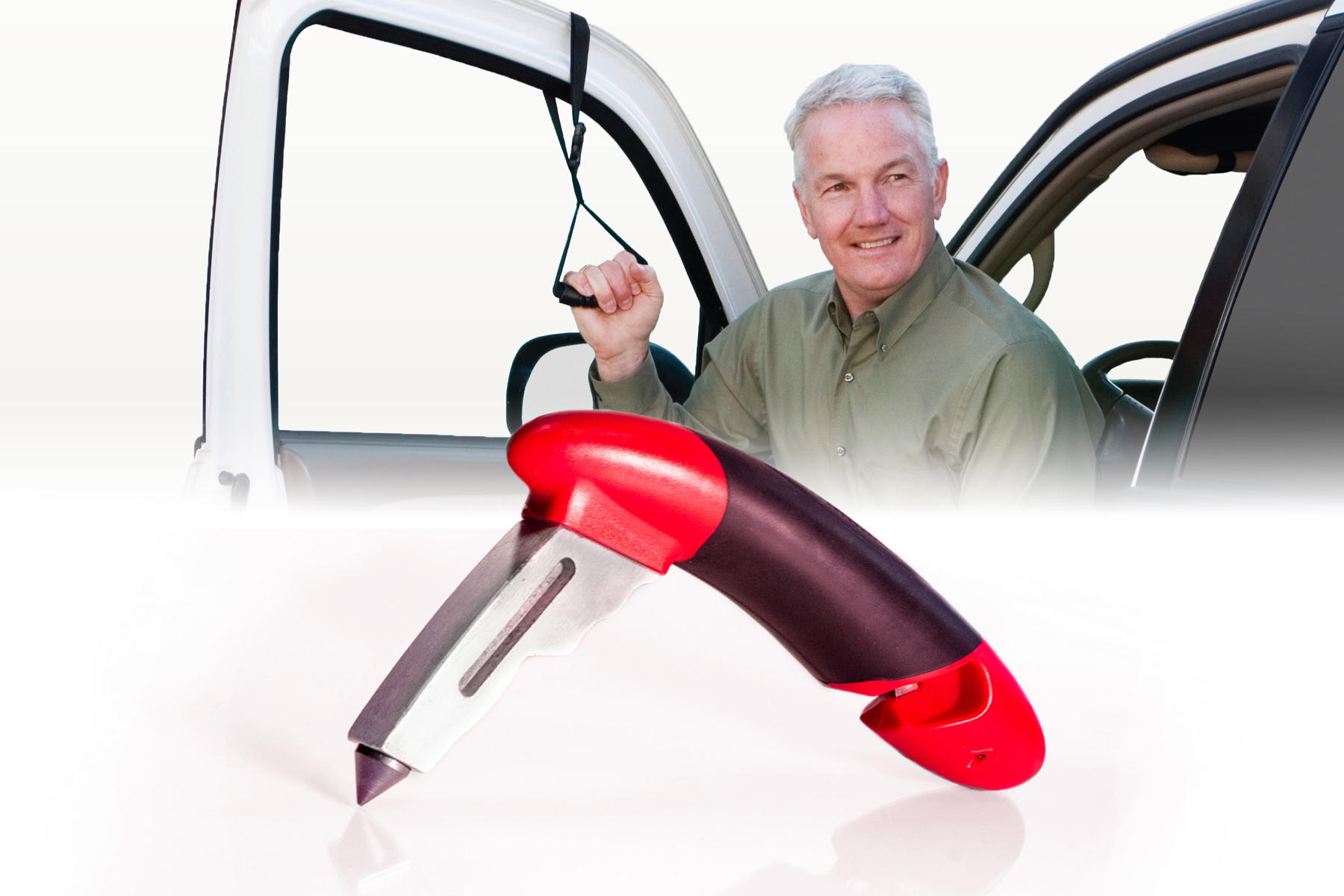 Auto Mobility Combo Pack - HandyBar and Swivel Seat Cushion